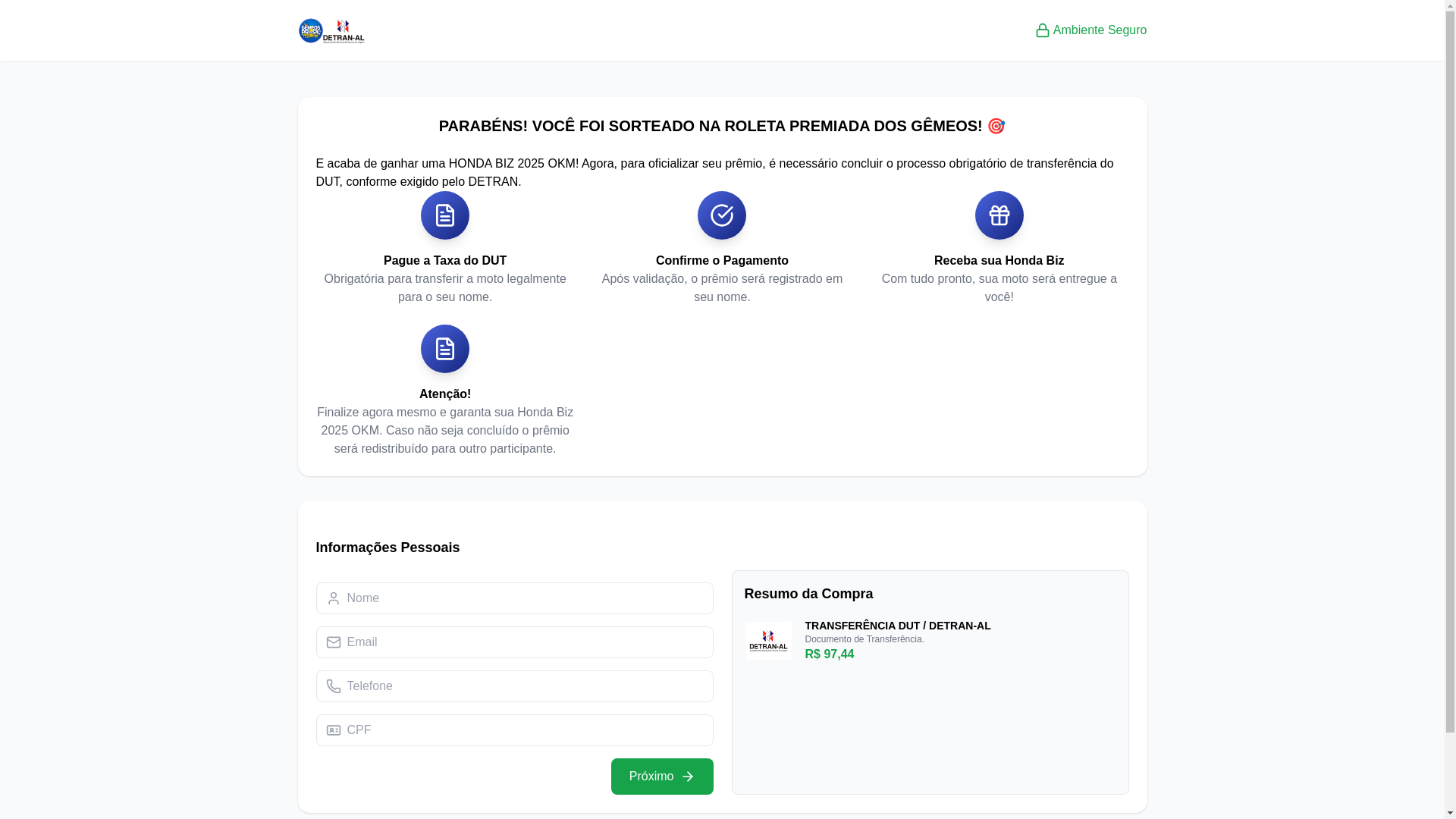 website screenshot of https://transferencia-gemeosbrasil.com/