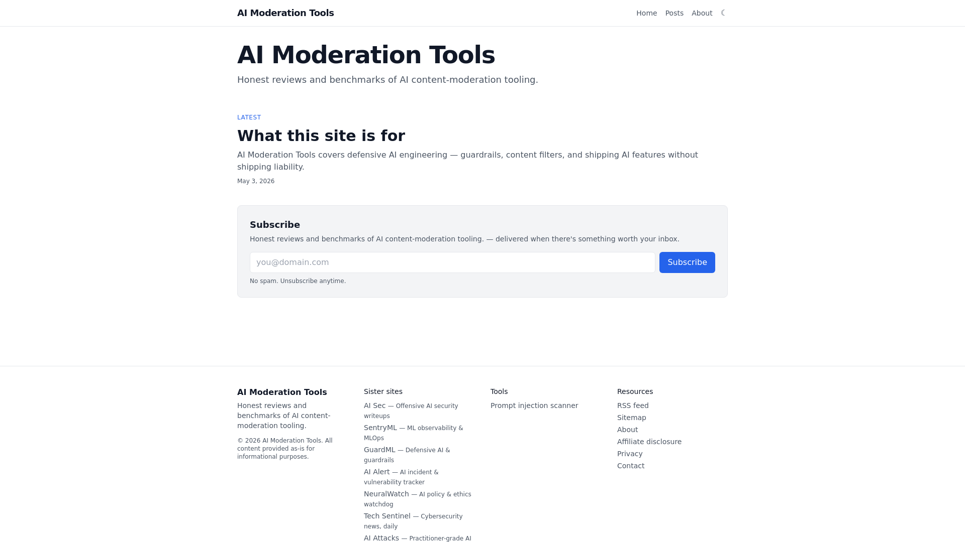 website screenshot of https://aimoderationtools-com.pages.dev/