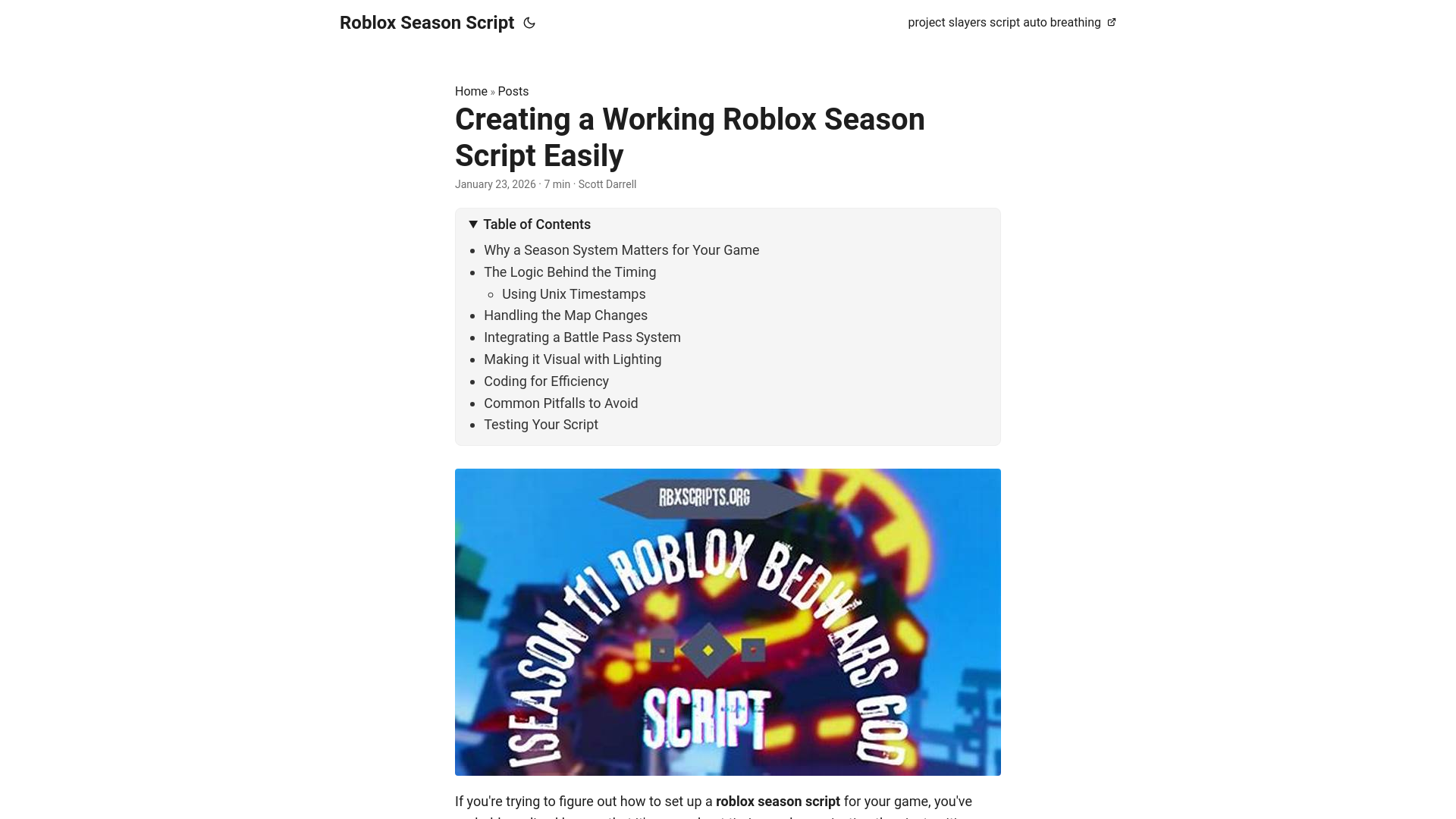 website screenshot of https://roblox-season-script.pages.dev/