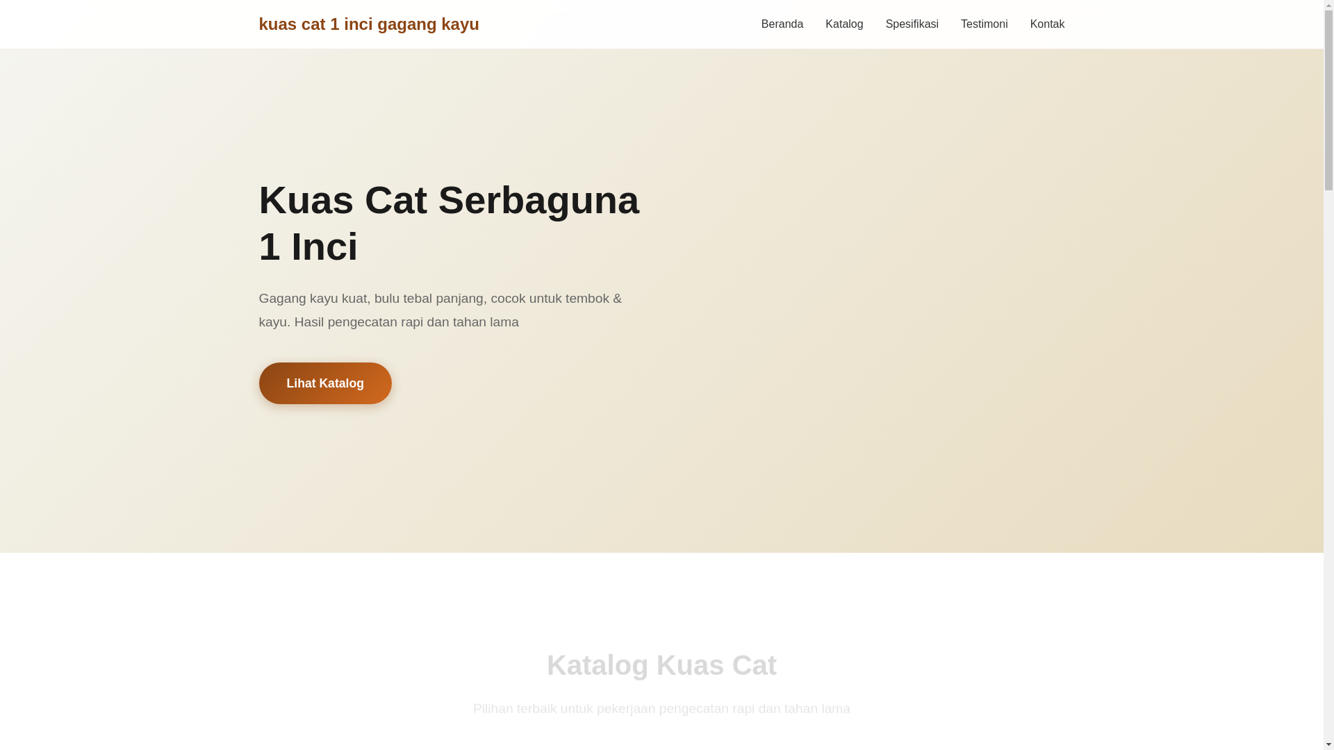 website screenshot of https://kuascatberkualitasdisini.pages.dev/