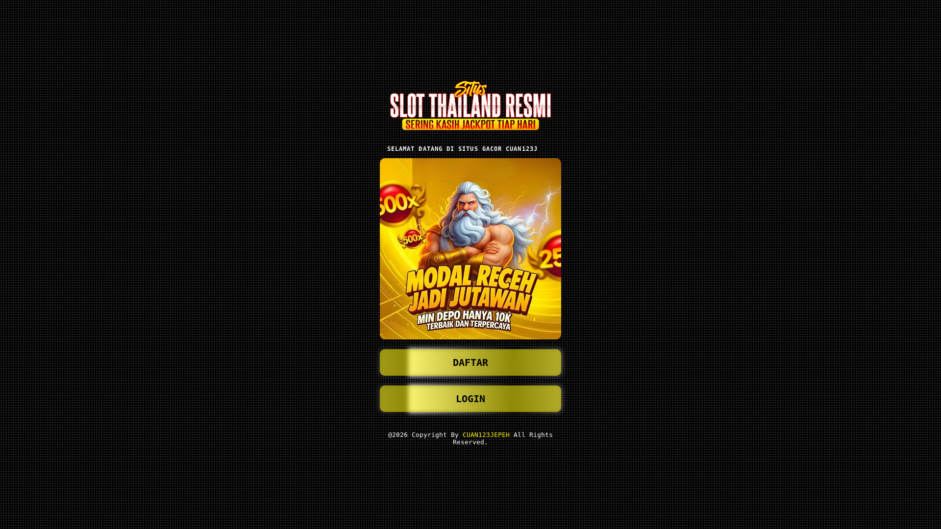 website screenshot of https://cuan123jepeh.site/