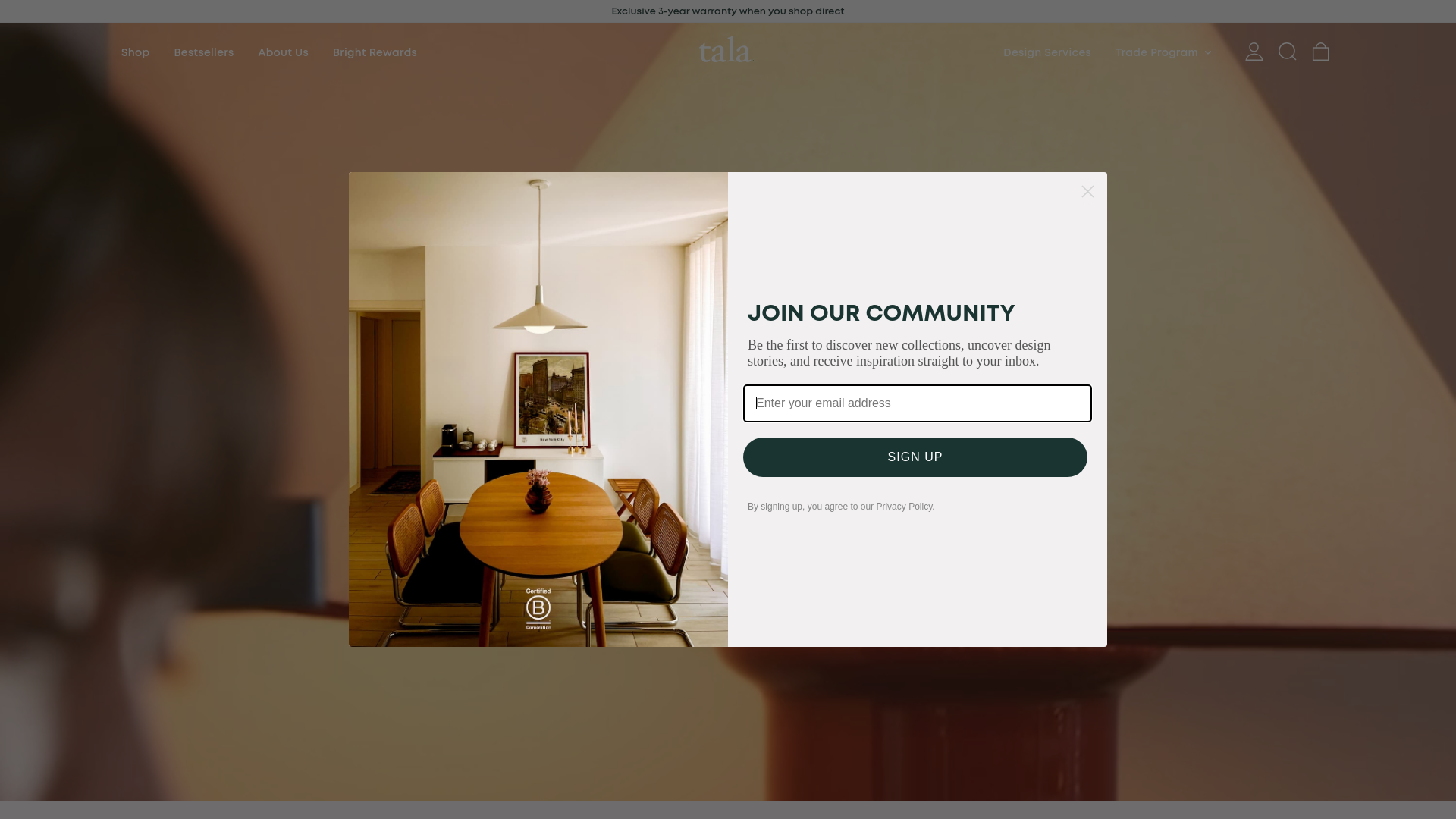 website screenshot of https://protalaprofessionalmembers.com