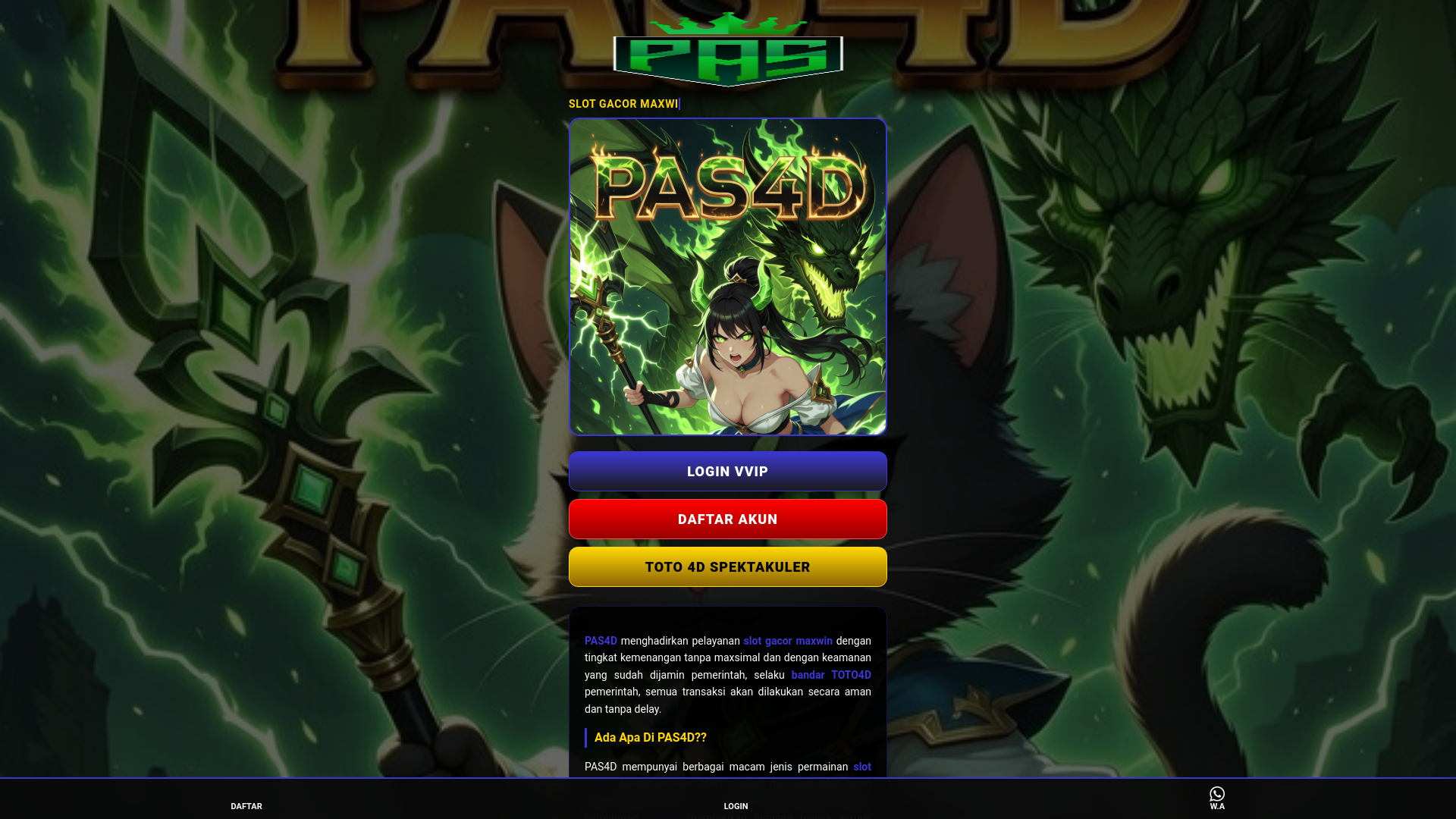 website screenshot of https://ampseocantik.pages.dev/