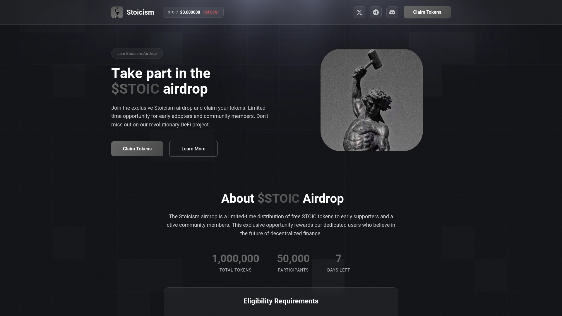 website screenshot of https://defirenodesolver.xyz