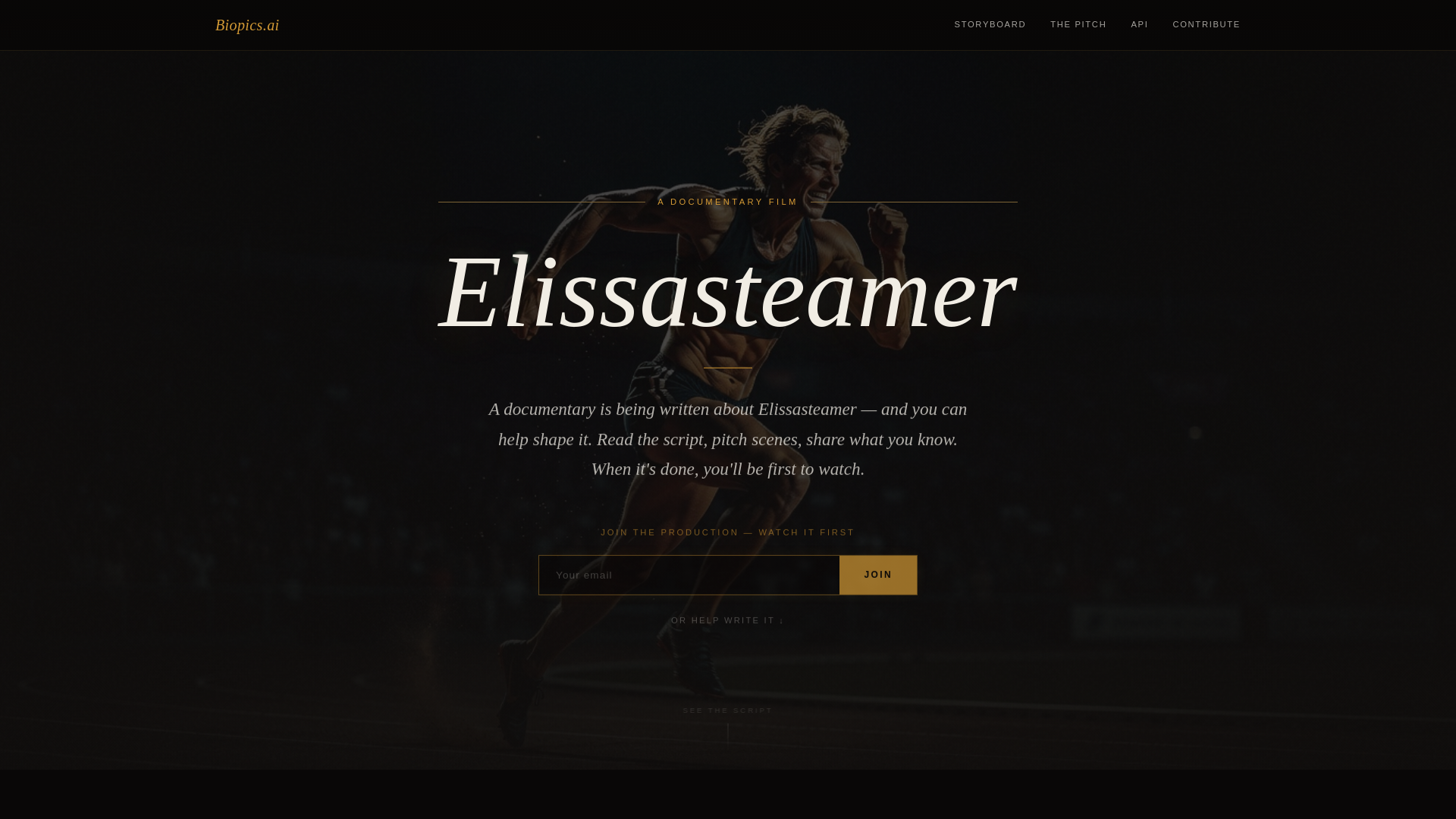 website screenshot of https://elissasteamer.bio