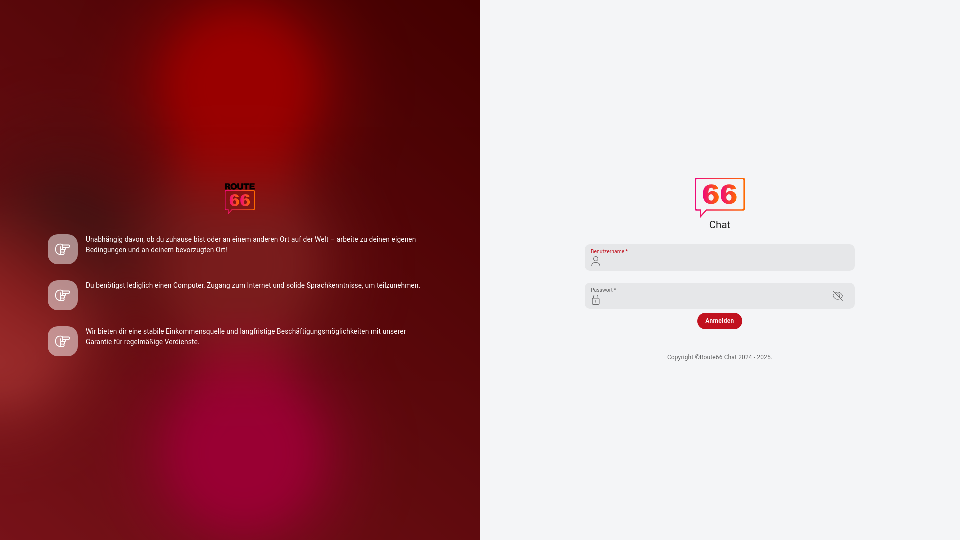 website screenshot of https://route66-chat.pages.dev/