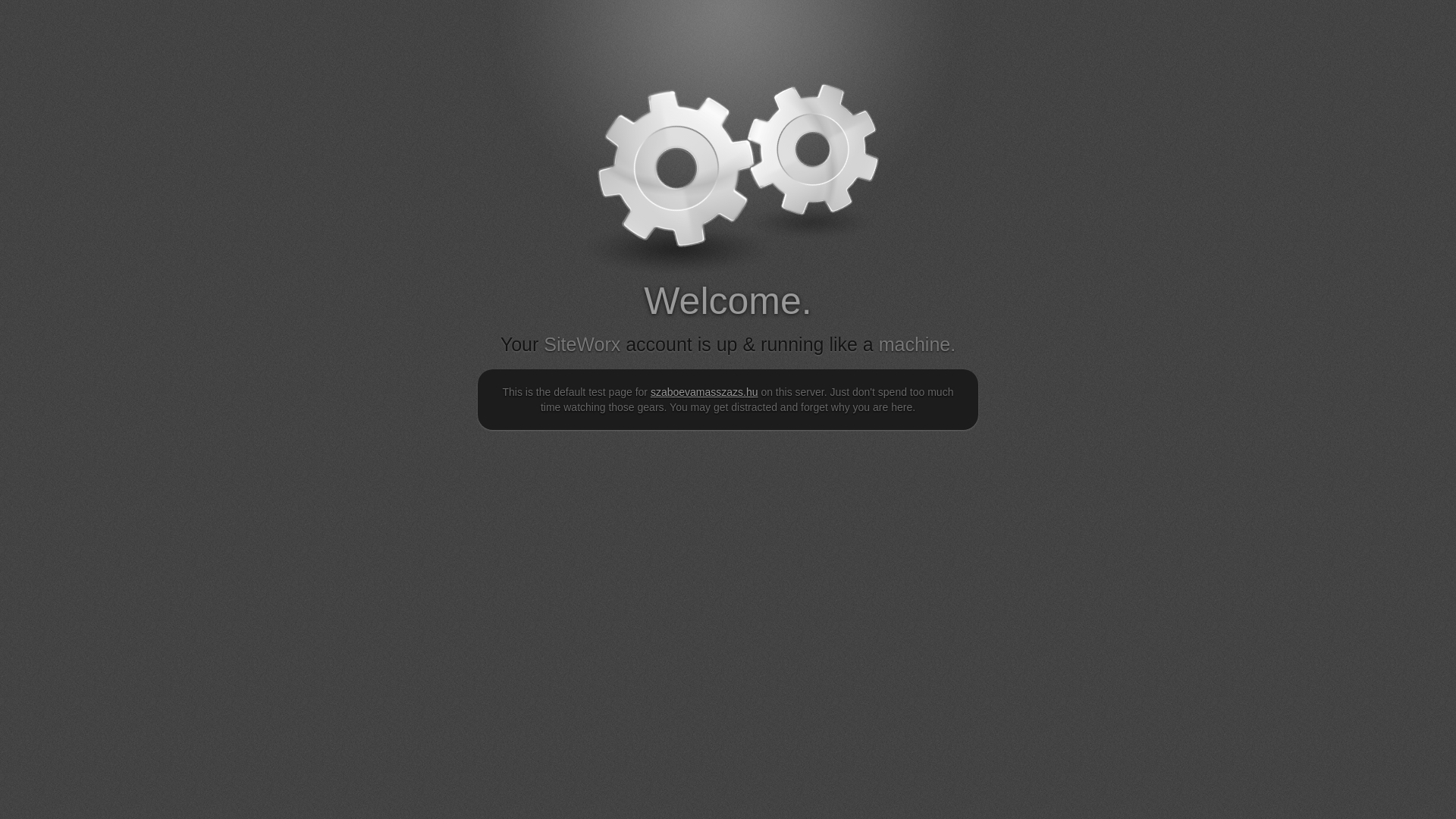 website screenshot of https://szaboevamasszazs.hu/