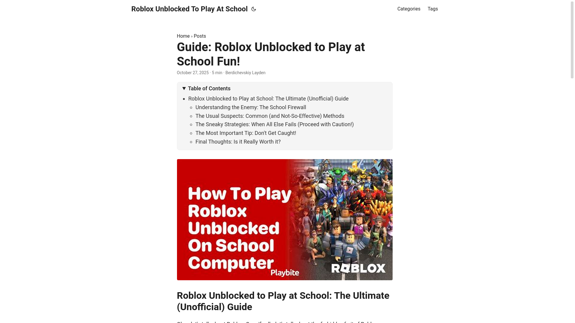 website screenshot of https://roblox-unblocked-to-play-at-school.pages.dev/