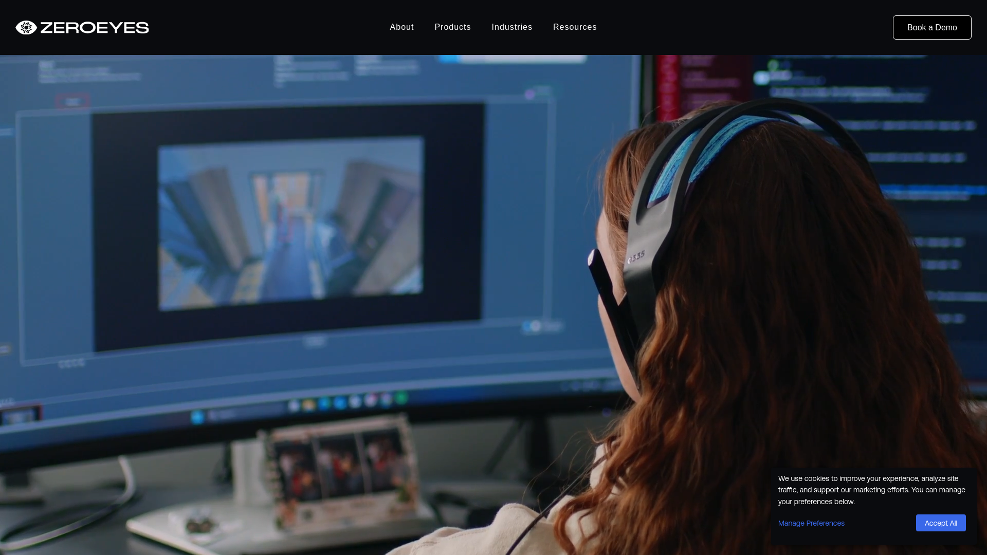 website screenshot of https://nam11.safelinks.protection.outlook.com/?url=http%3A%2F%2Fwww.zeroeyes.com%2F&data=05%7C02%7Cseallen%40bju.edu%7C122ee9a2c6cc428bf4dd08de949bba7f%7C677d2c9a624e4efe8958ee35a71c0d71%7C0%7C0%7C639111593928238086%7CUnknown%7CTWFpbGZsb3d8eyJFbXB0eU1hcGkiOnRydWUsIlYiOiIwLjAuMDAwMCIsIlAiOiJXaW4zMiIsIkFOIjoiTWFpbCIsIldUIjoyfQ%3D%3D%7C60000%7C%7C%7C&sdata=ph7aSOzC2qKa4JyoVx%2BJ2mTTsVqIE34OSvgNhWEkjbA%3D&reserved=0