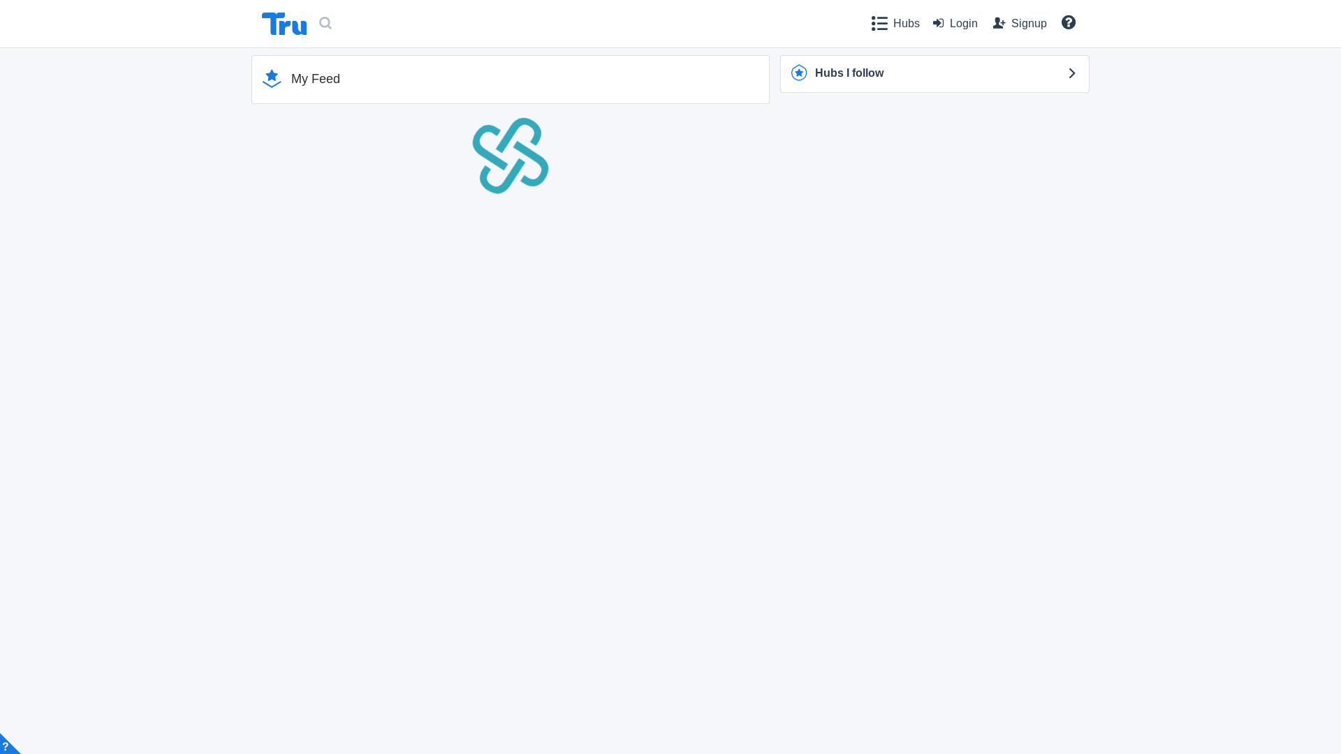 website screenshot of https://tru-staging.pages.dev/