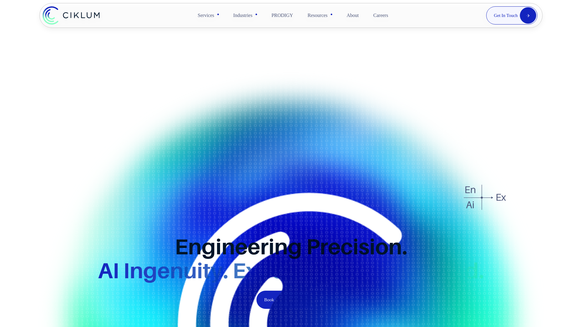 website screenshot of https://www.ciklum.com/