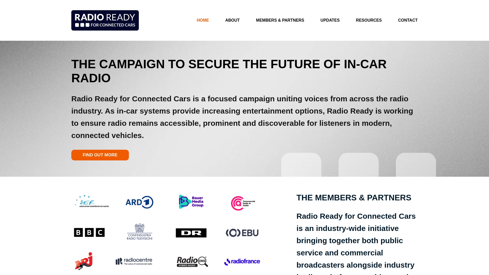 website screenshot of https://radio-ready.pages.dev/