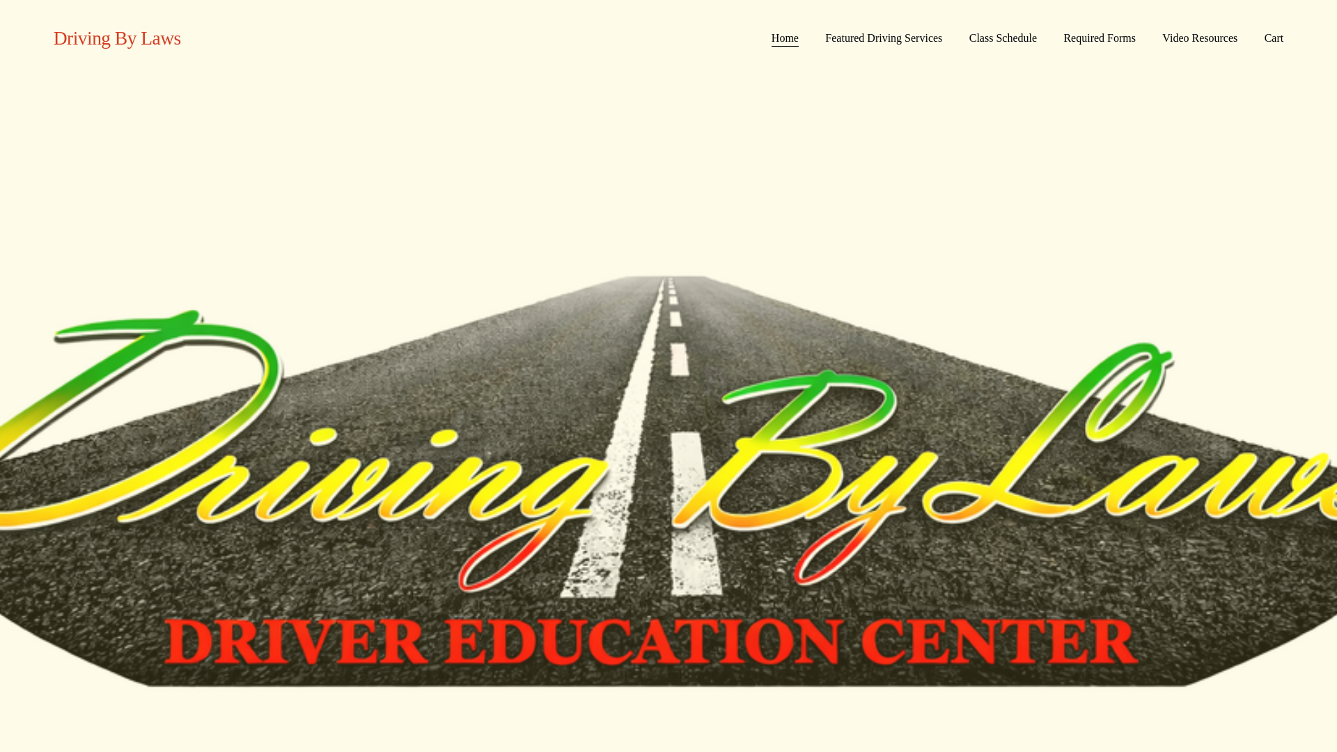 website screenshot of https://driving-bylaws.com/