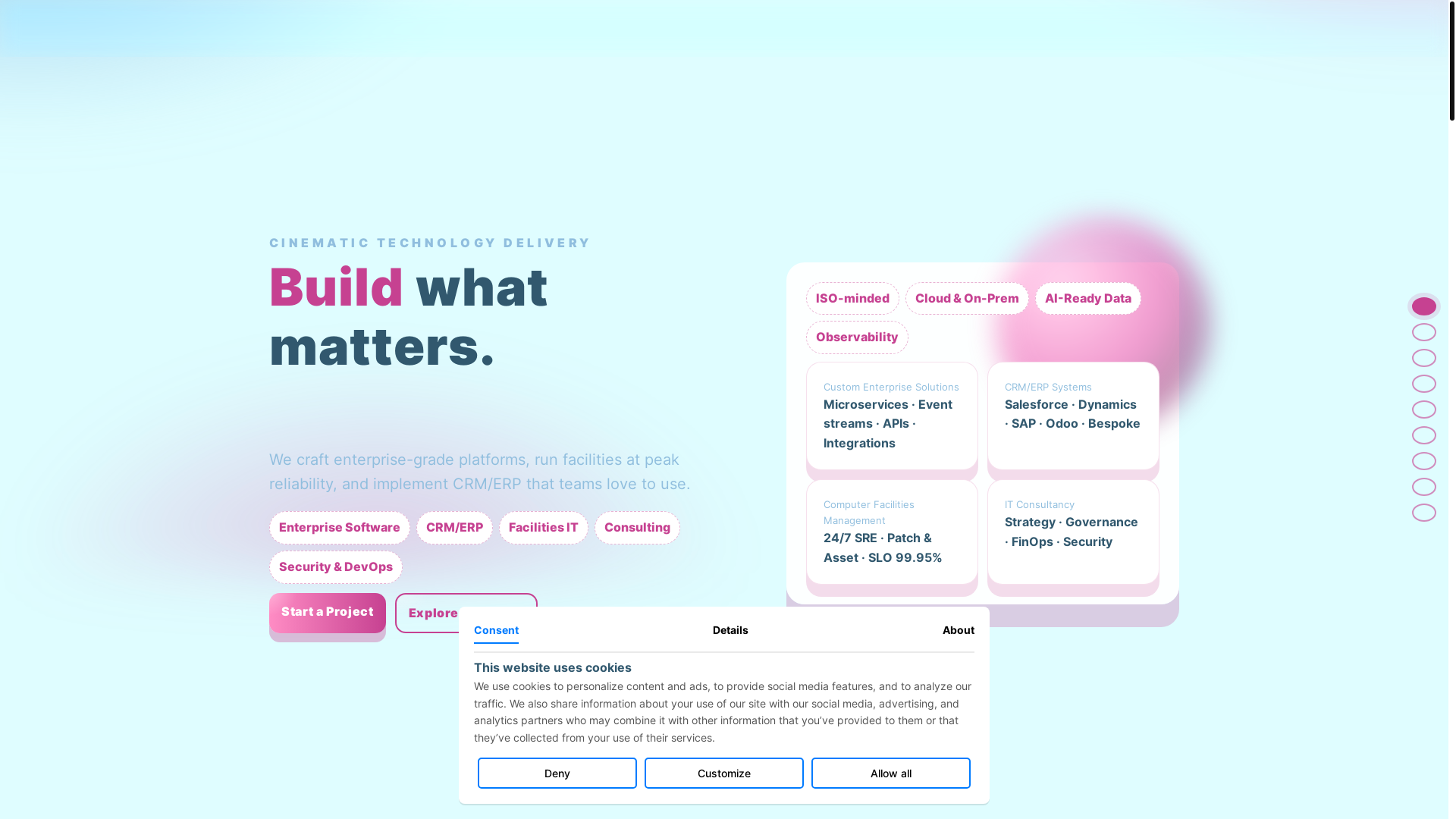 website screenshot of https://syntraitechconsulting.pages.dev/
