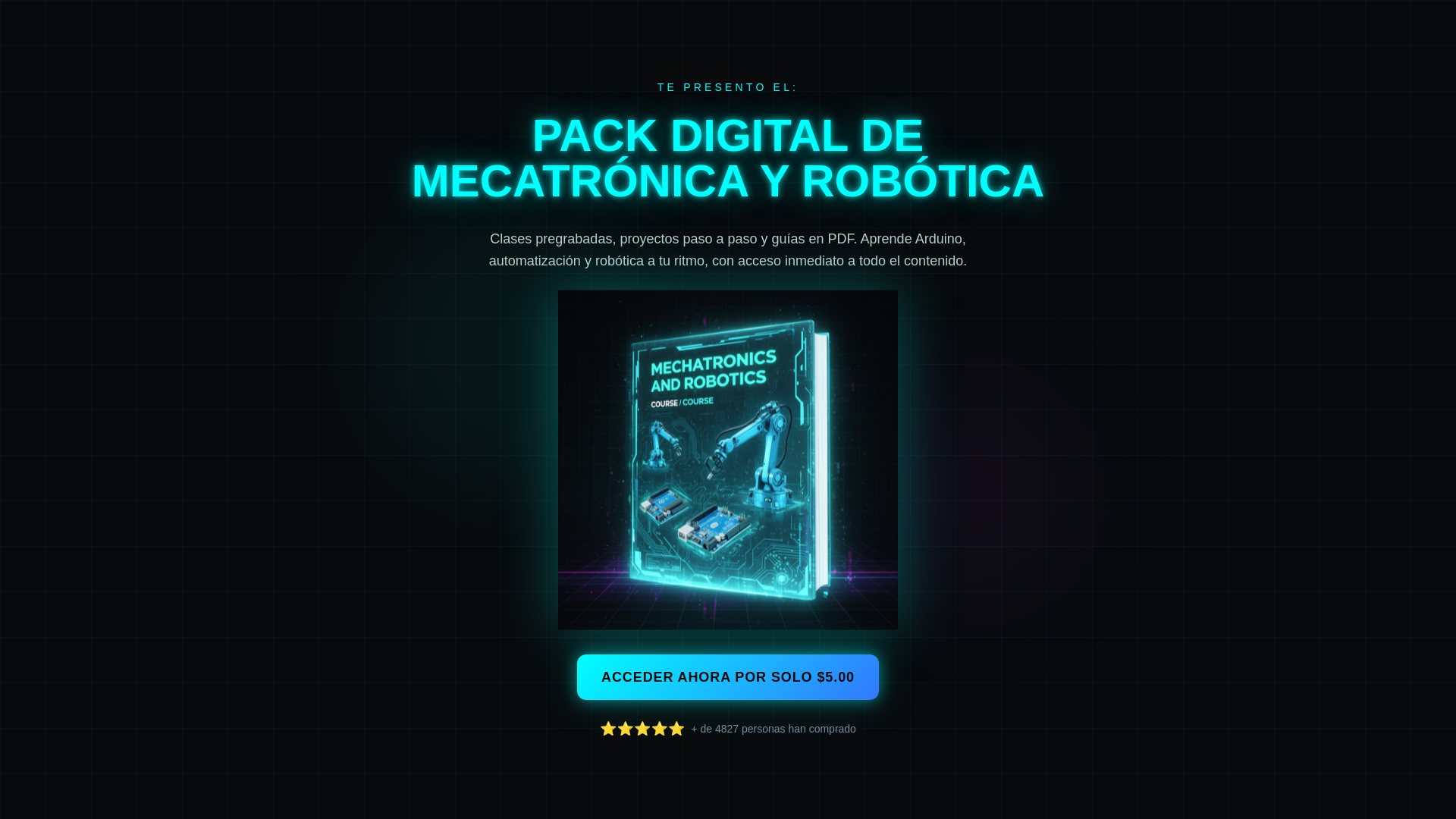 website screenshot of https://mecatronicafacil.site/