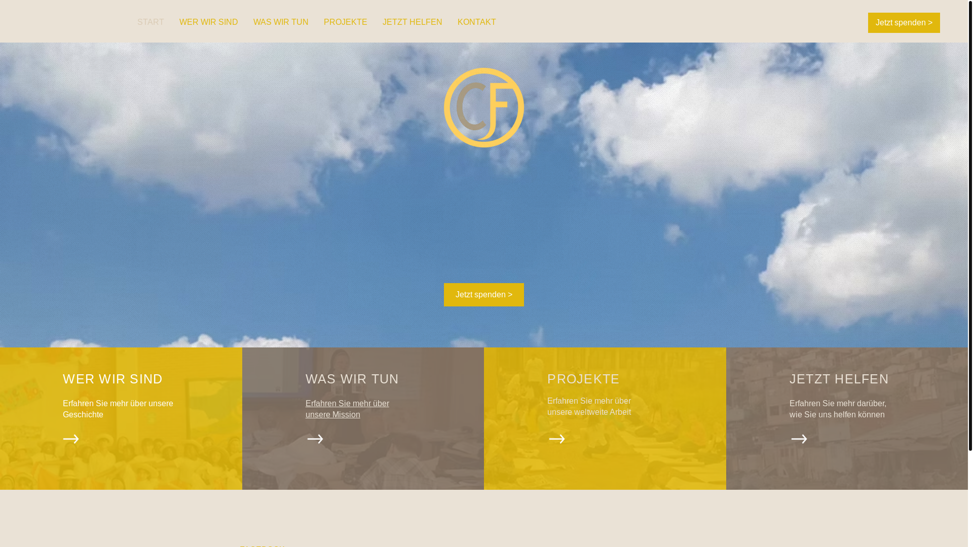 website screenshot of https://clara-fey.online/