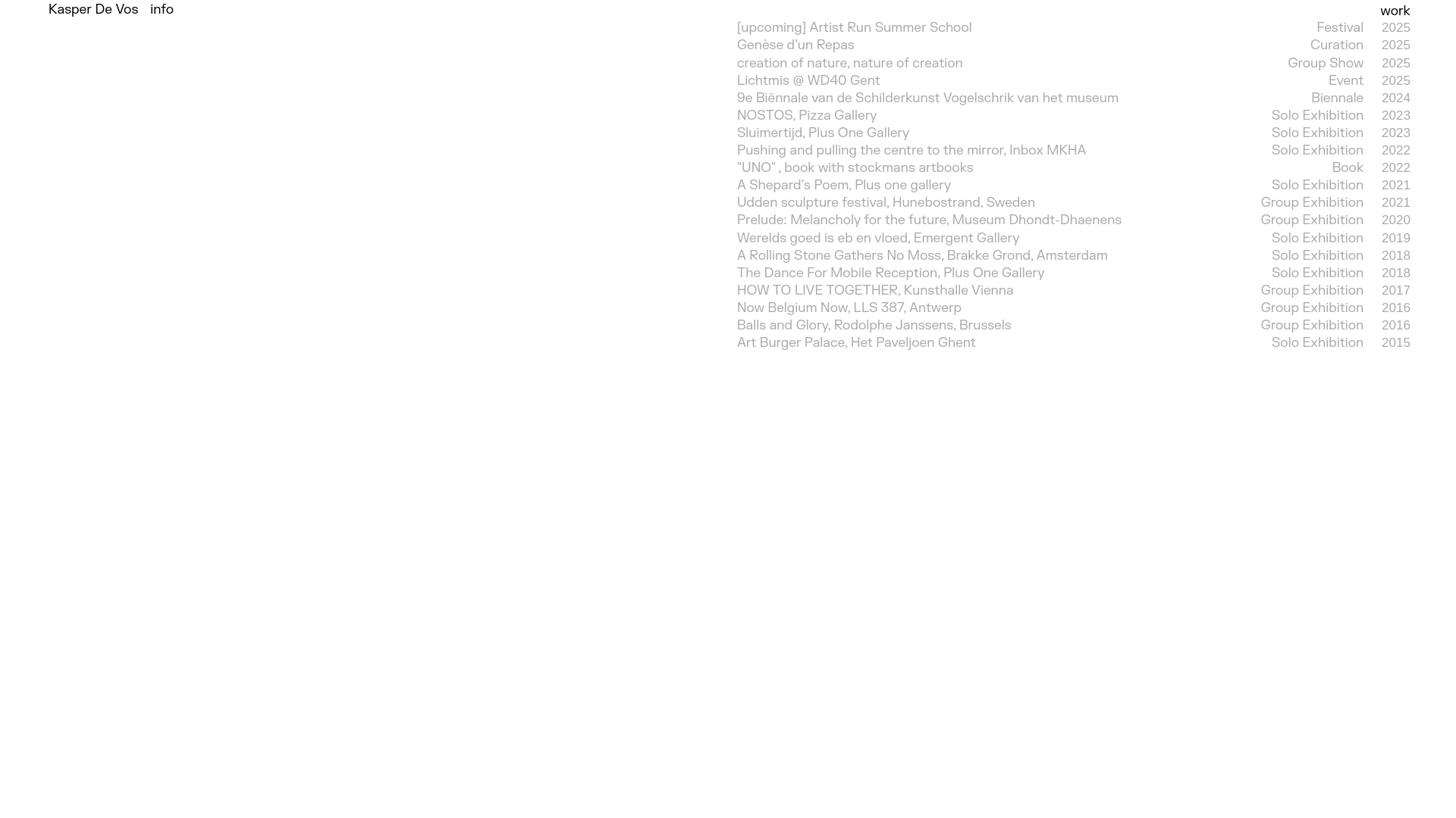 website screenshot of https://kasperdevos--production.pages.dev/