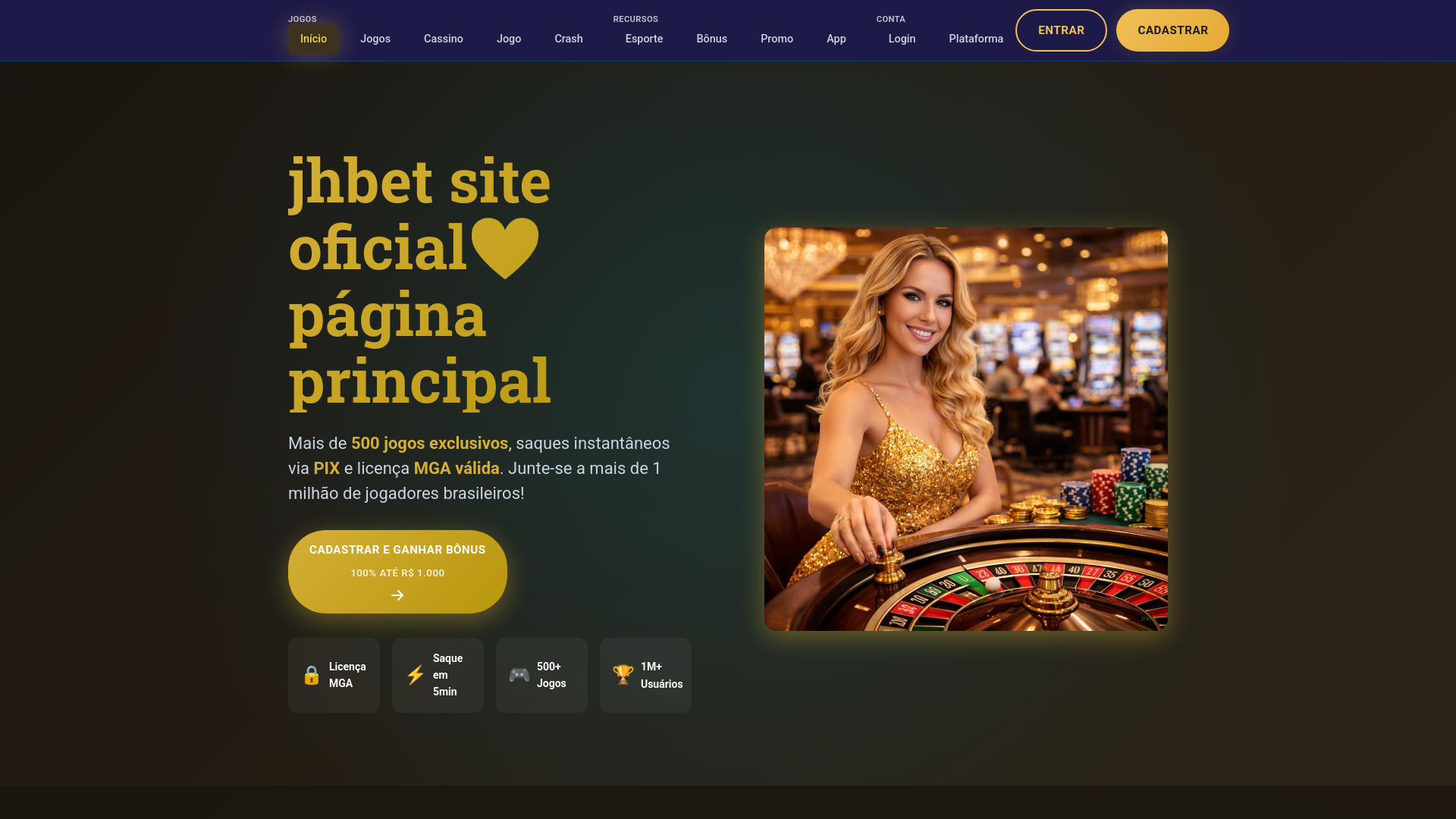 website screenshot of https://jhbetsl.com/