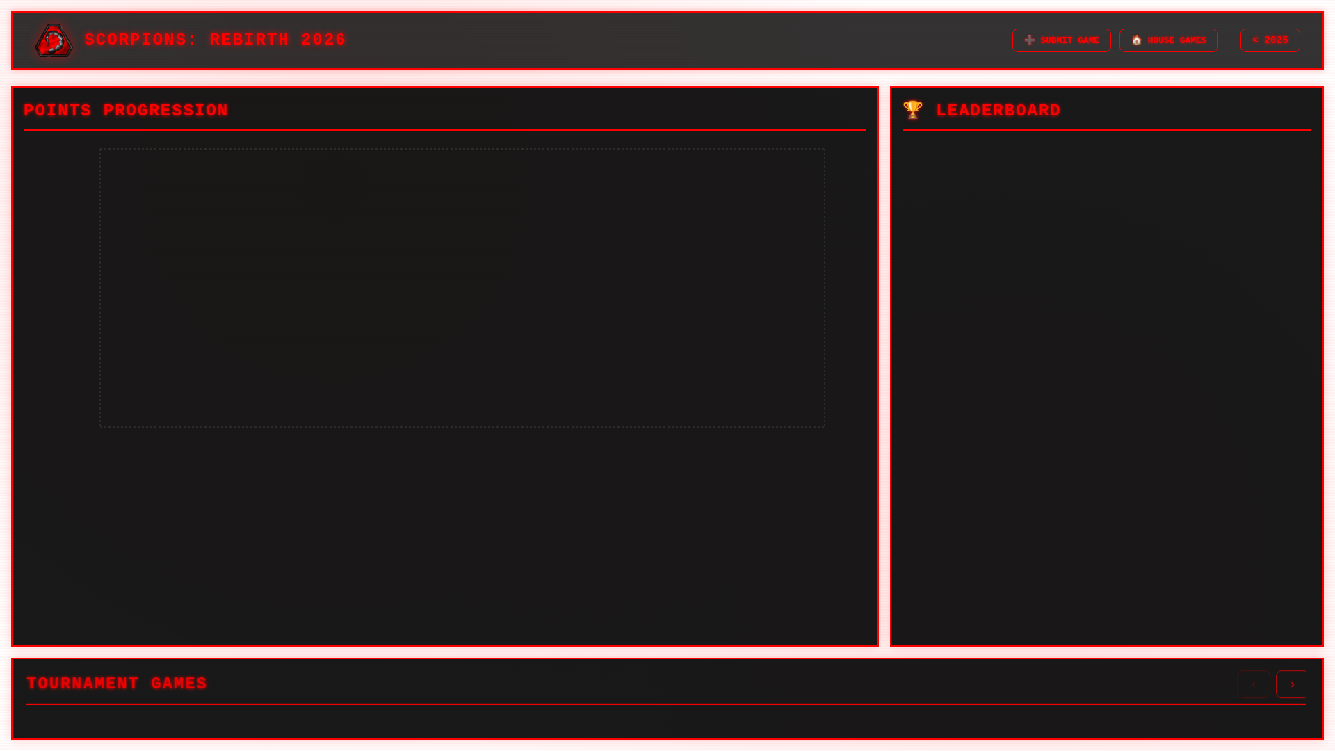 website screenshot of https://lan-party-hub-cf2.pages.dev/