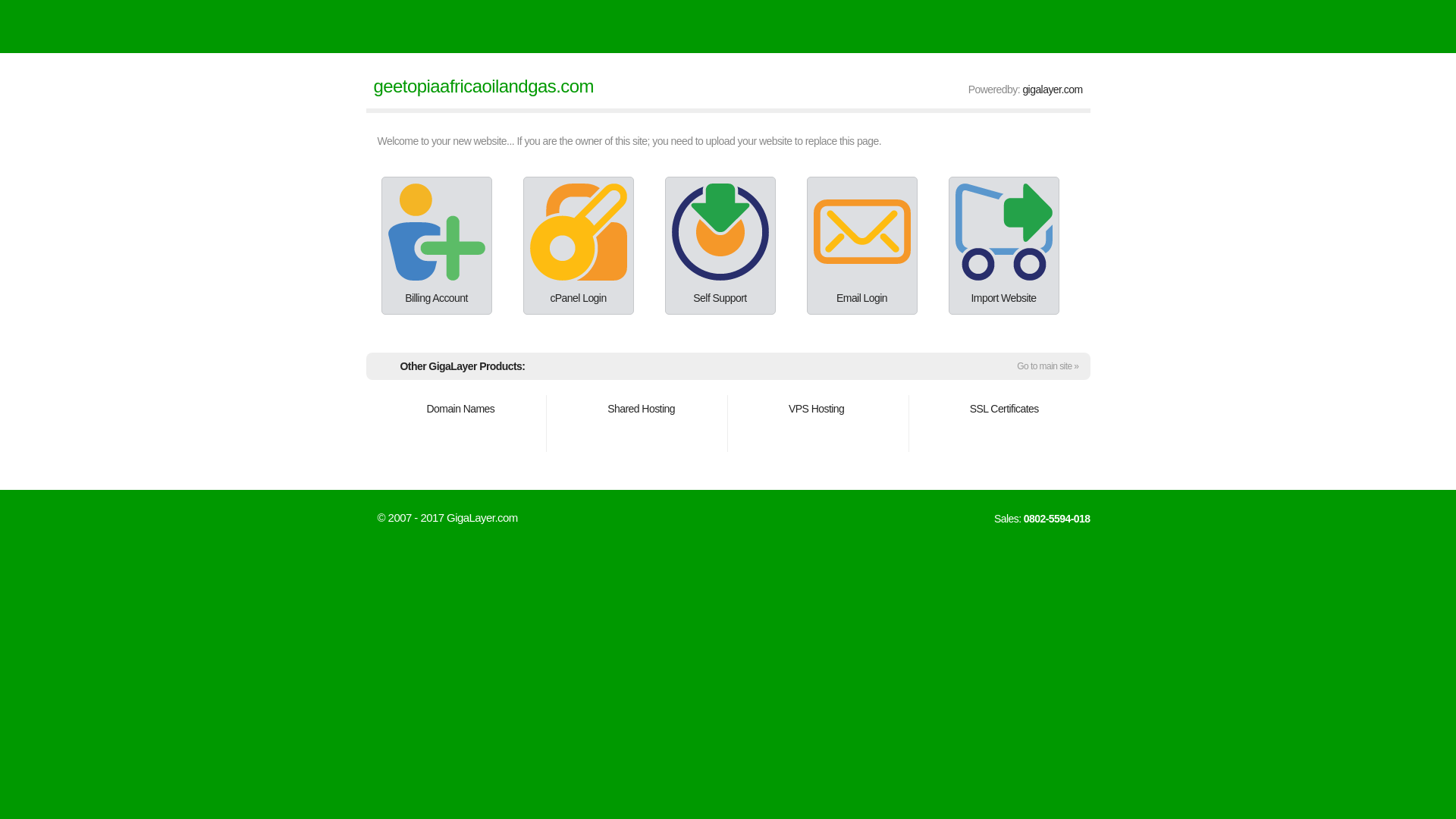 website screenshot of https://geetopiaafricaoilandgas.com/