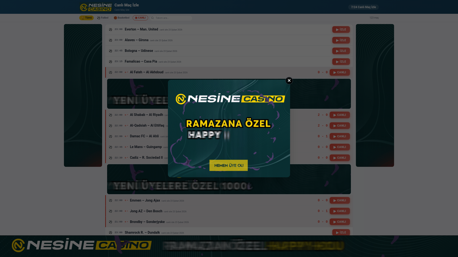 website screenshot of https://testmacizle555.xyz