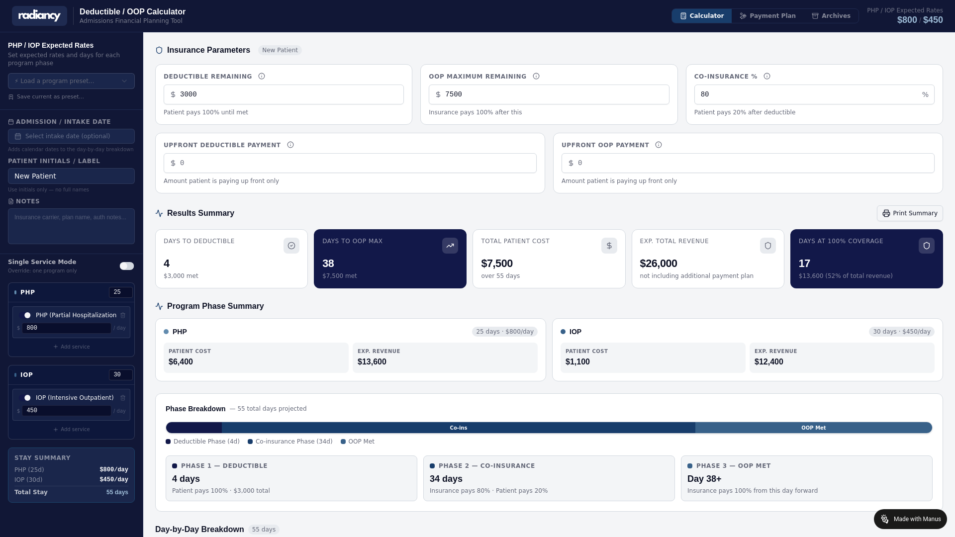 website screenshot of https://clientresponsibility.com