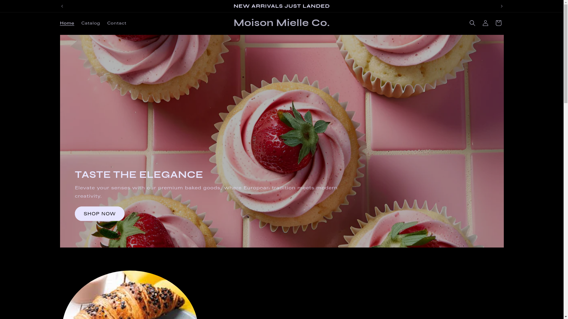 website screenshot of https://moisonmielleco.in/