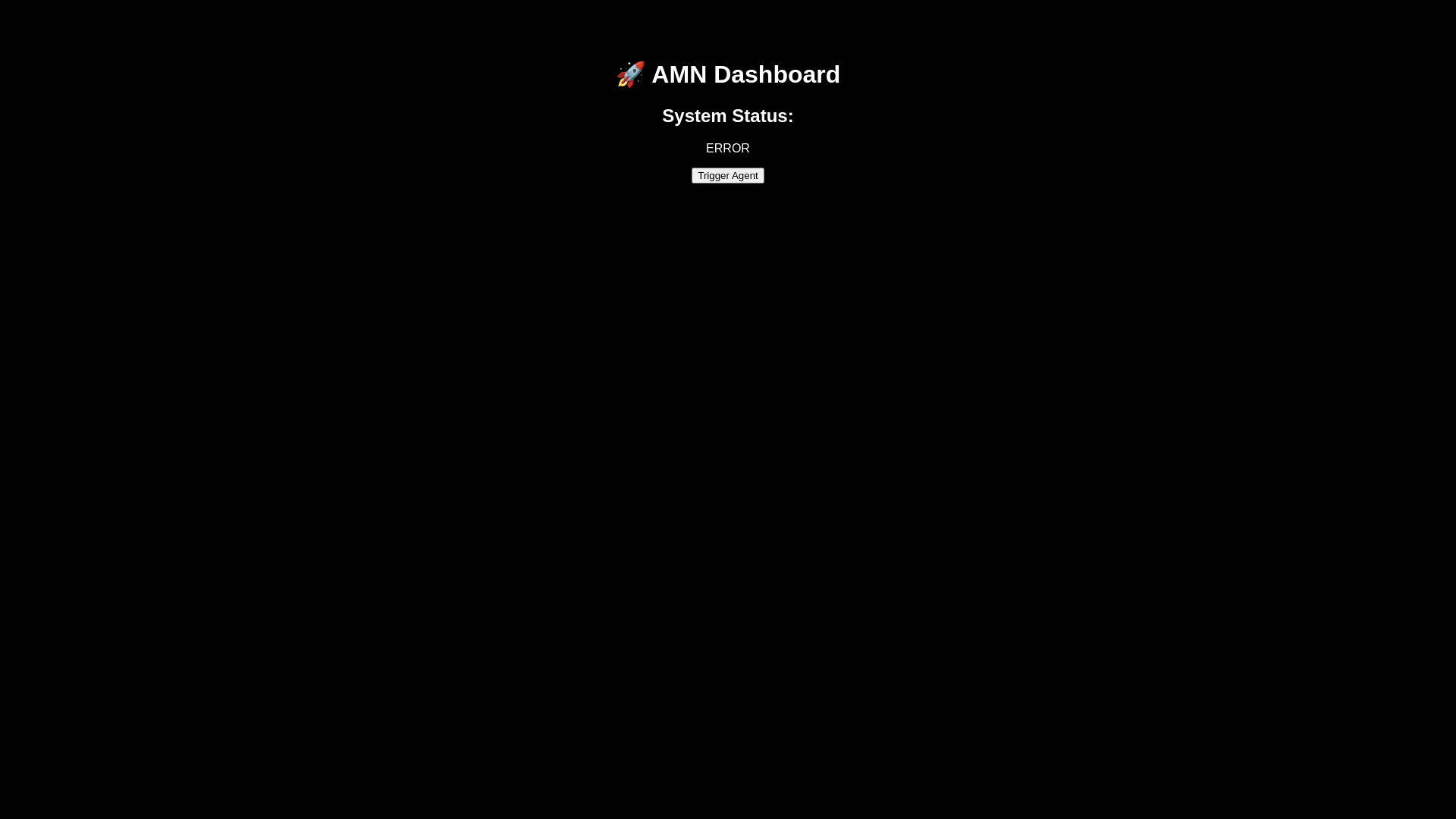 website screenshot of https://amn-dashboard.pages.dev/