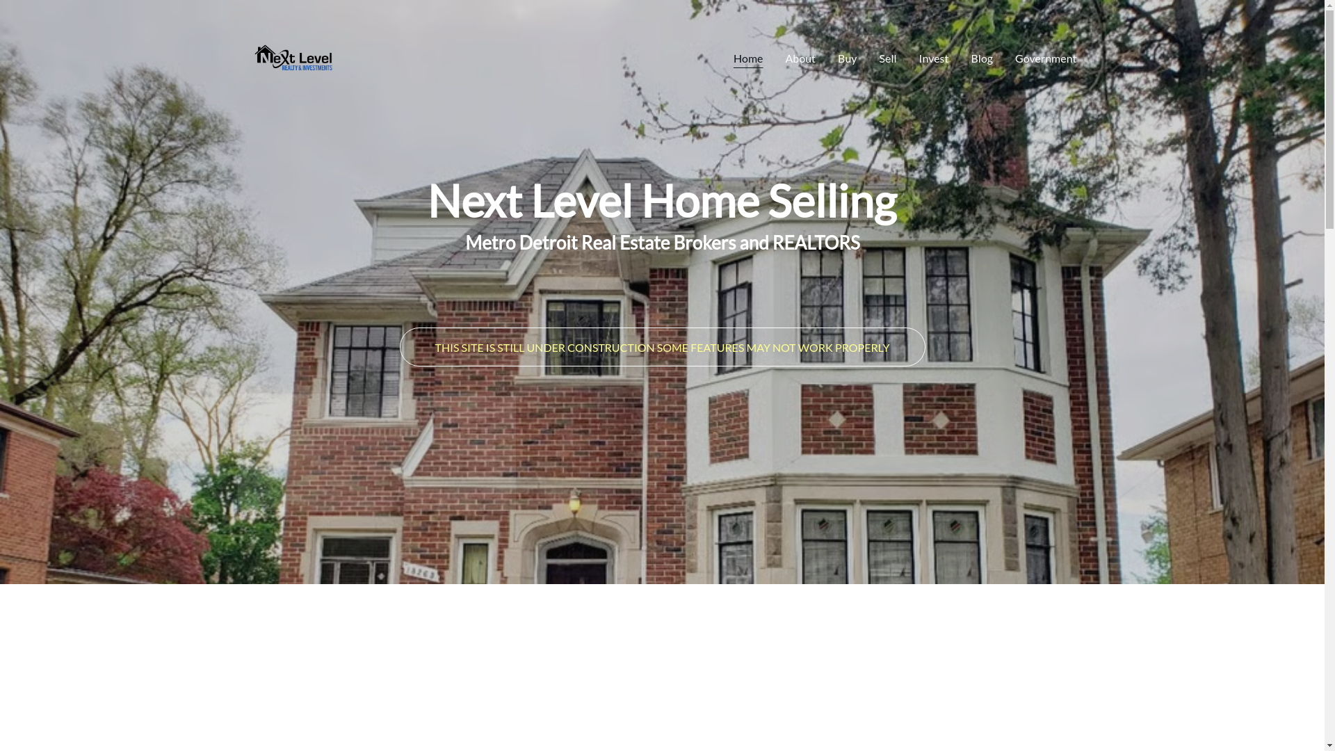 website screenshot of https://nextlevelsells.net/