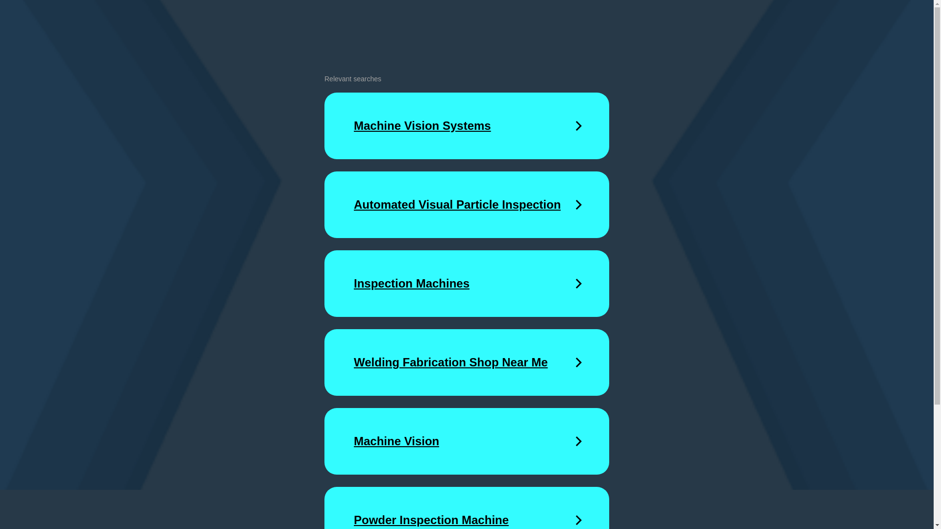 website screenshot of https://automated-visual-inspection.click/