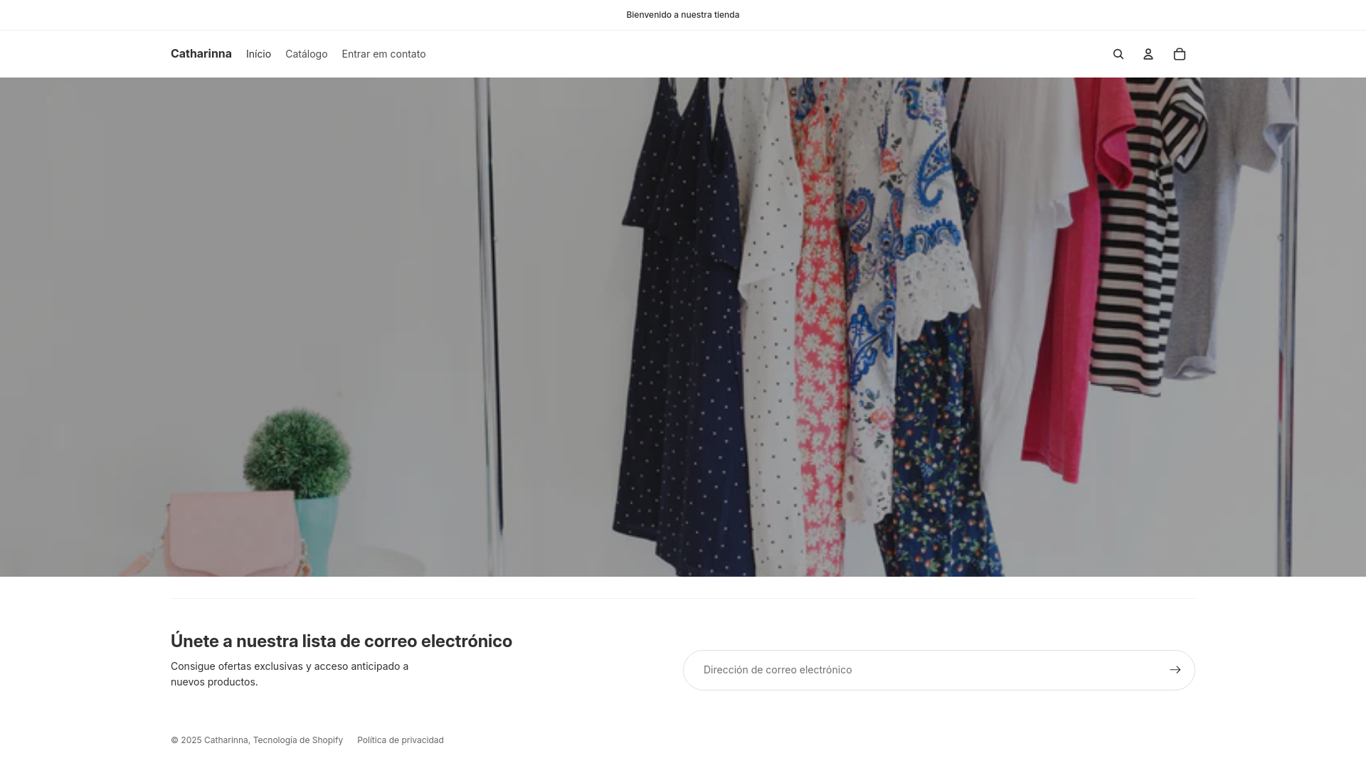 website screenshot of https://catharinna.shop/
