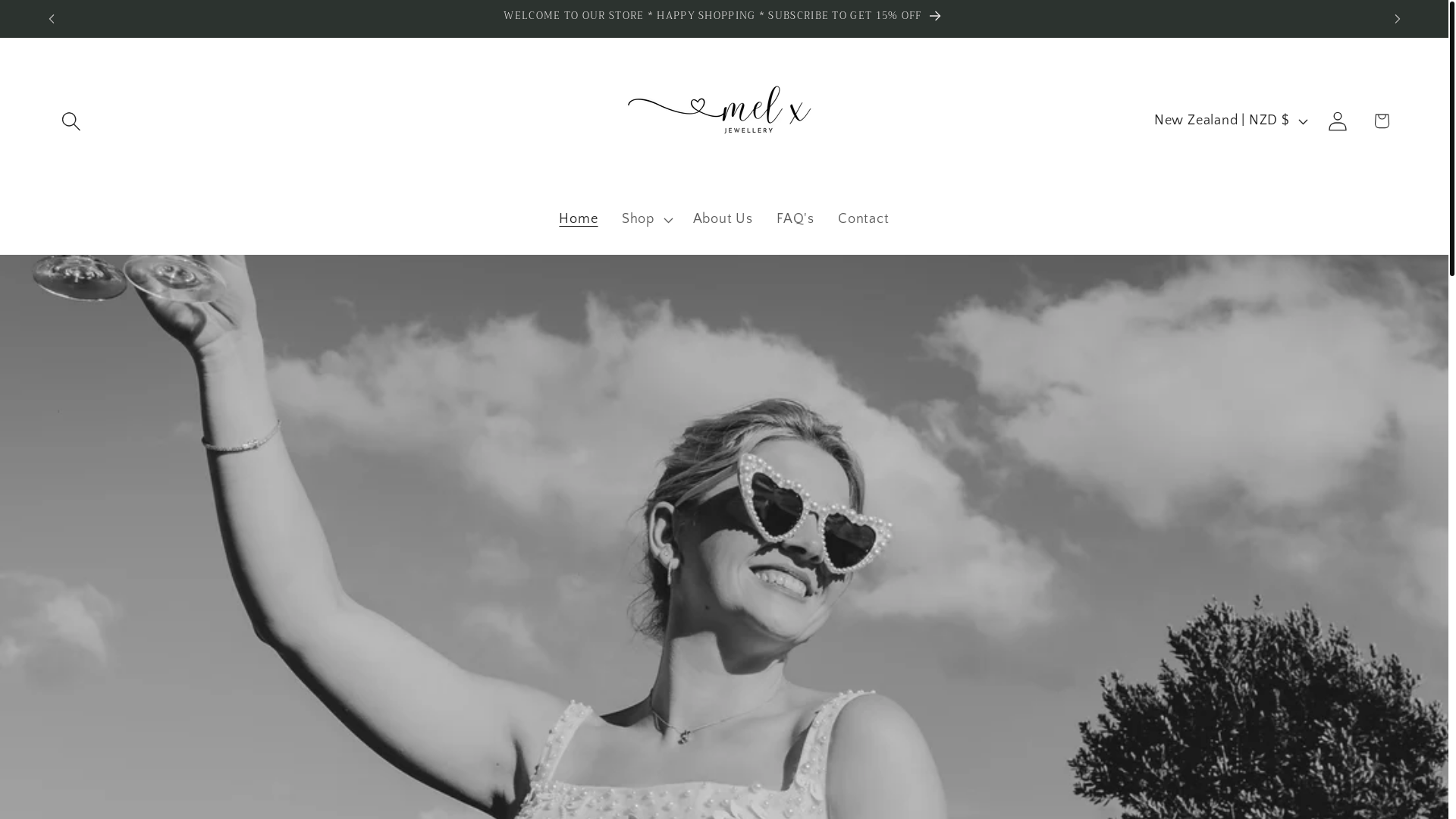 website screenshot of https://melxandco.co.nz/