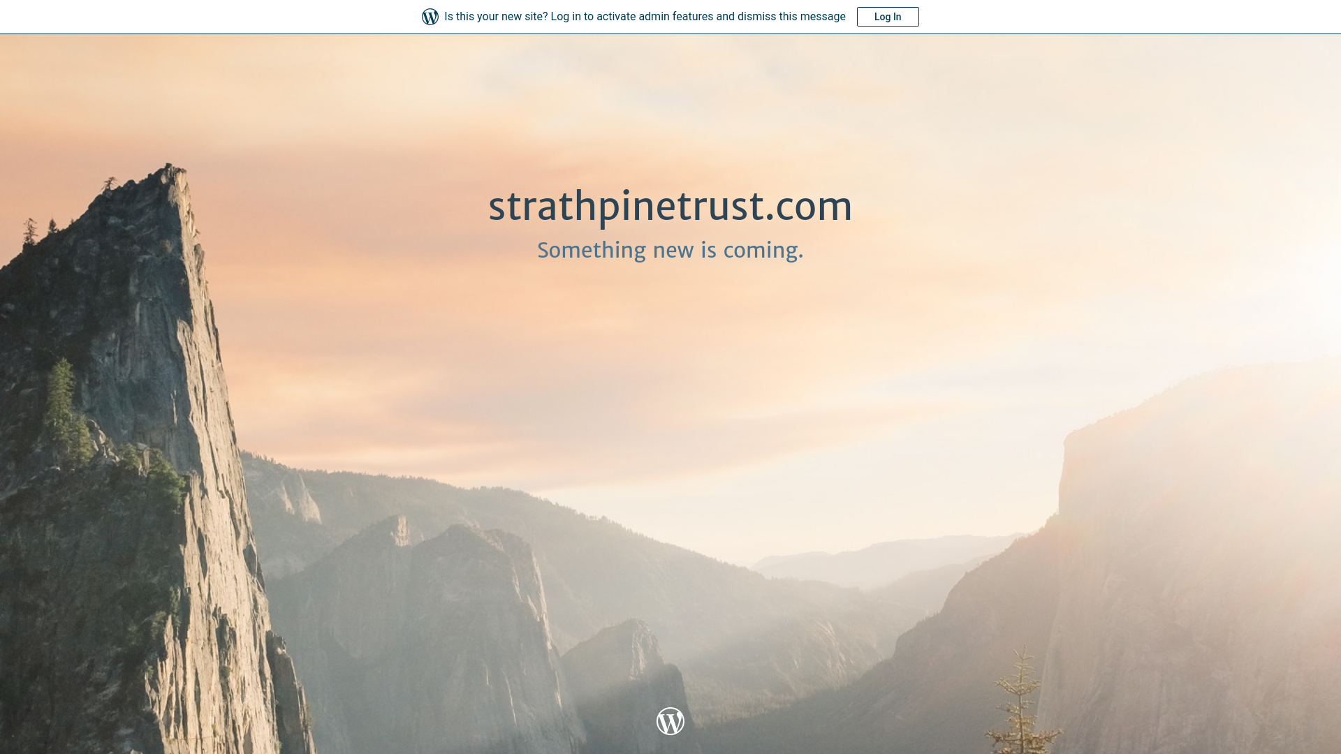 website screenshot of https://strathpinetrust.com/