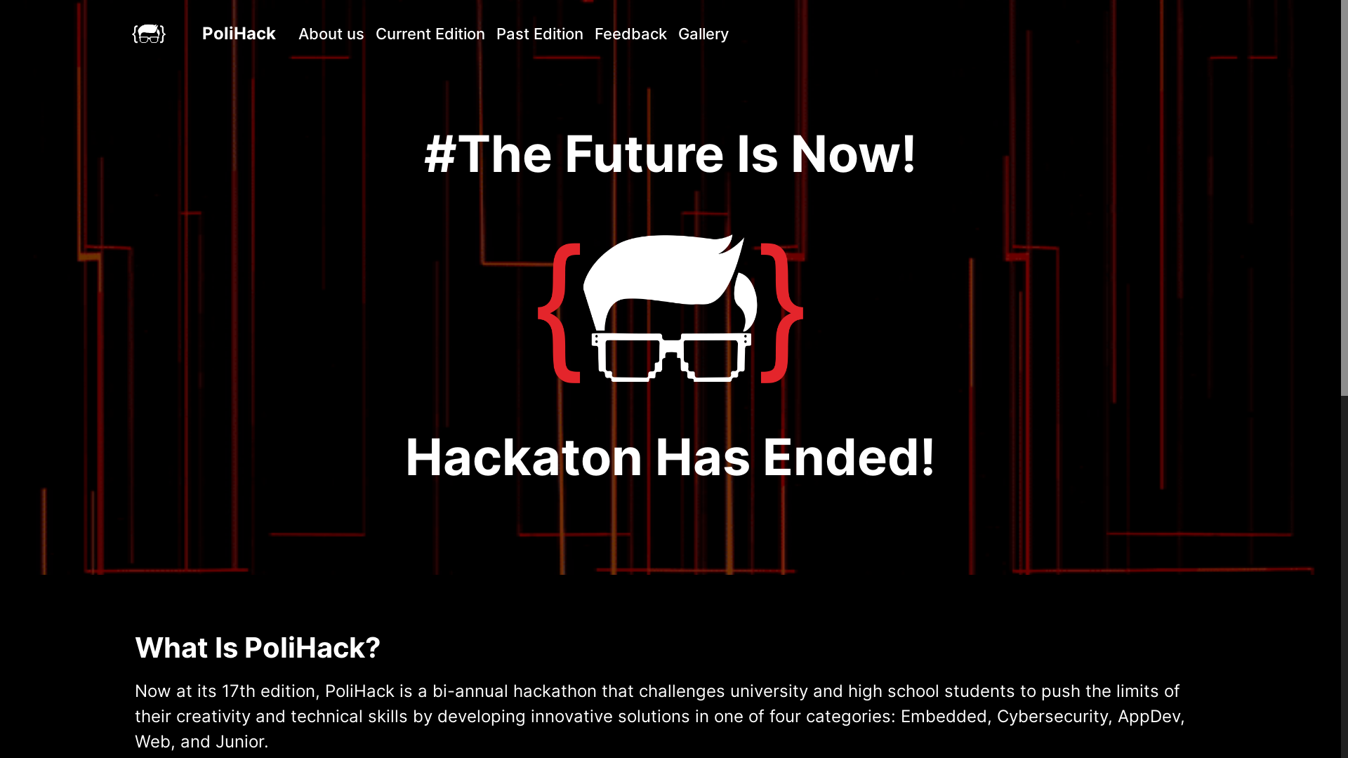 website screenshot of https://polihacksite.pages.dev/