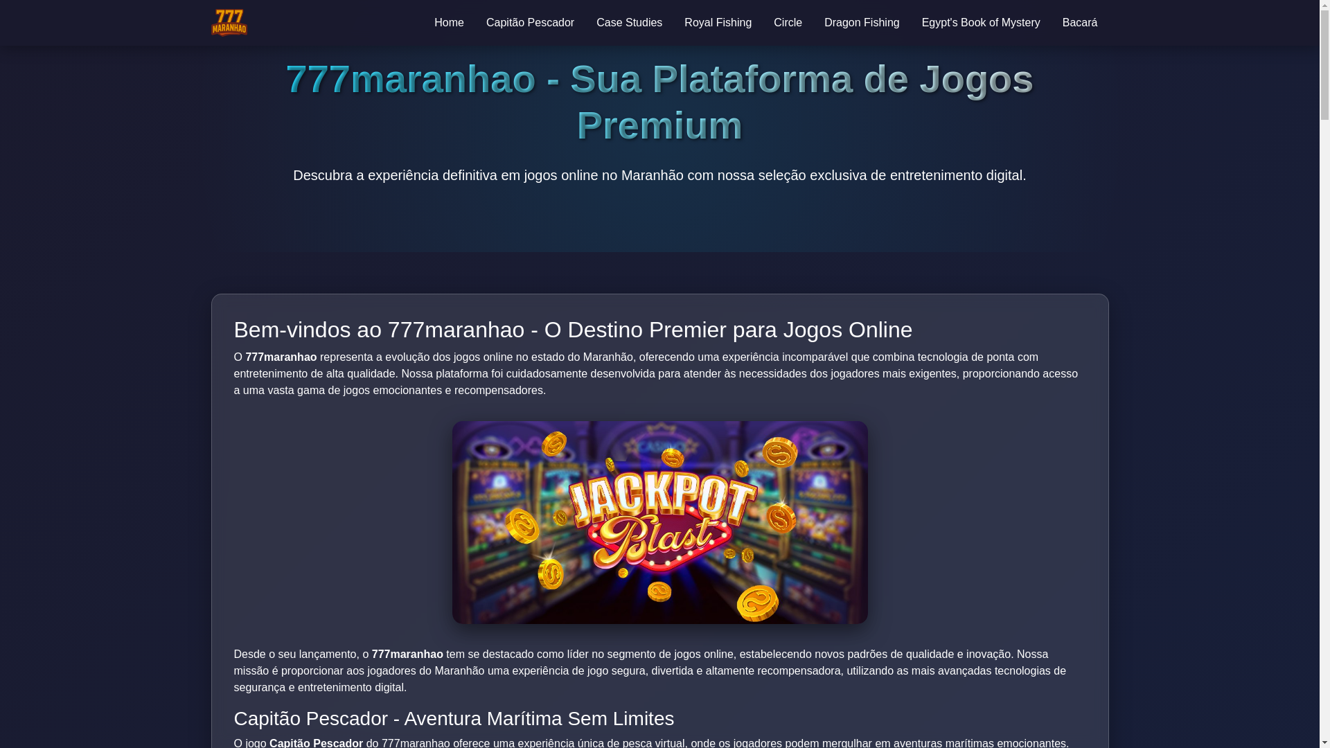 website screenshot of https://www-777maranhao.com/