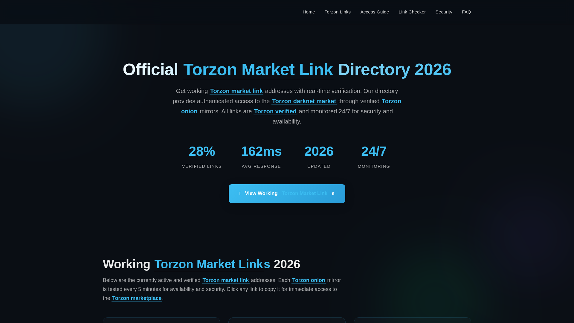 website screenshot of https://torzon-fast.xyz/