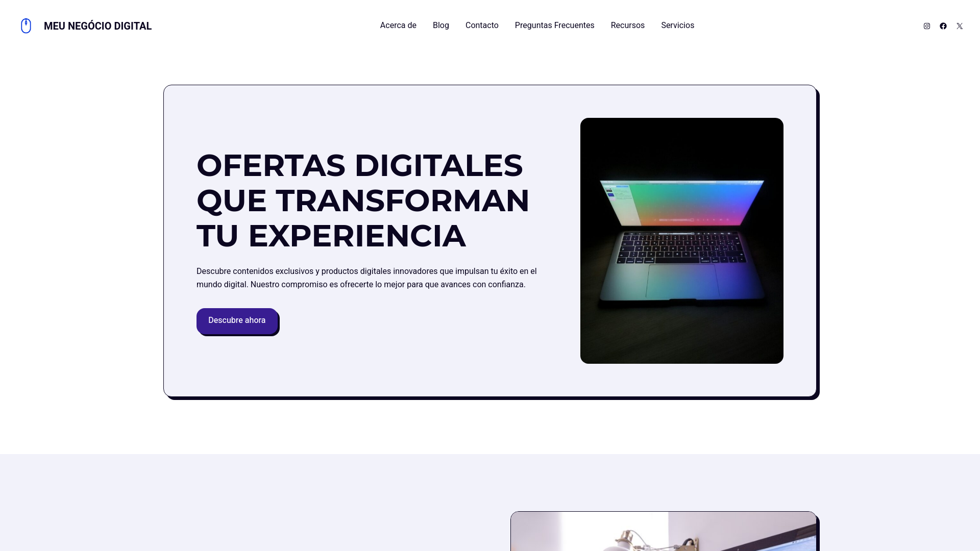 website screenshot of https://cursoshostgator.com/