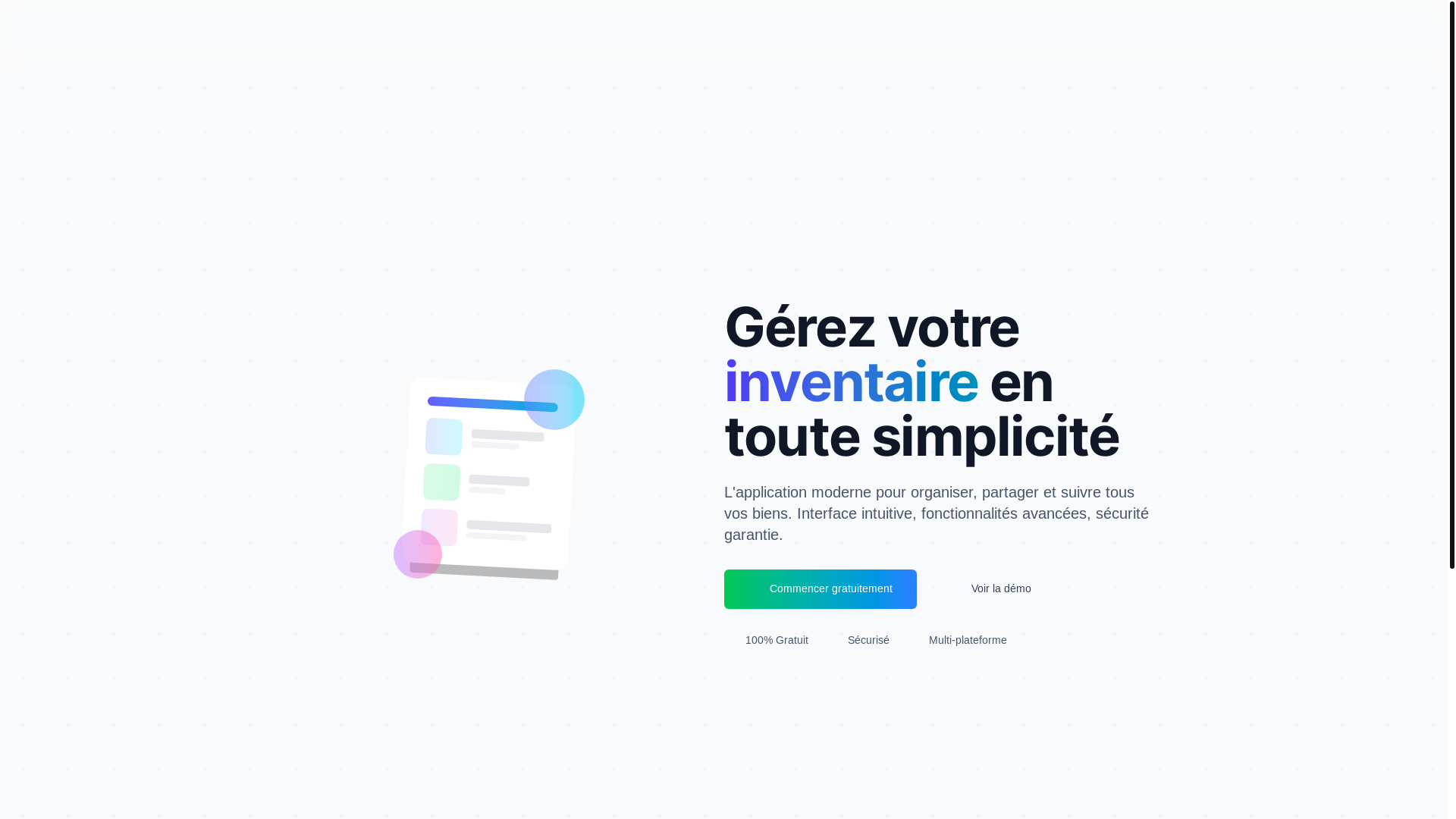 website screenshot of https://objeka.app/