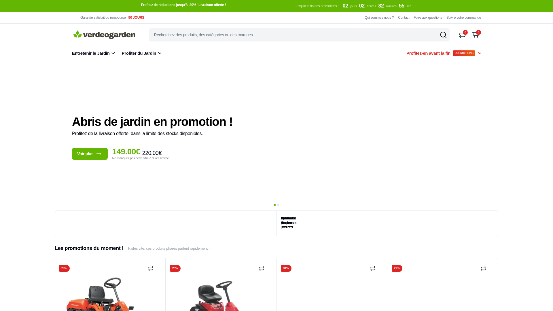 website screenshot of https://verdeo-market.com/