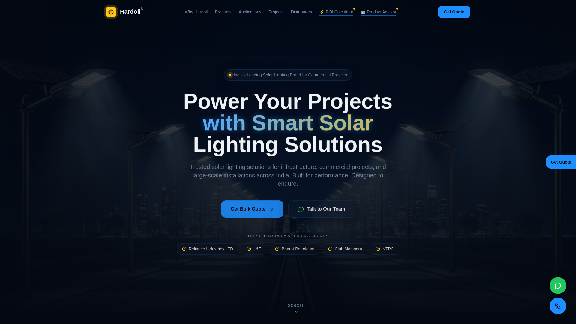 website screenshot of https://hardoll-vision.pages.dev/