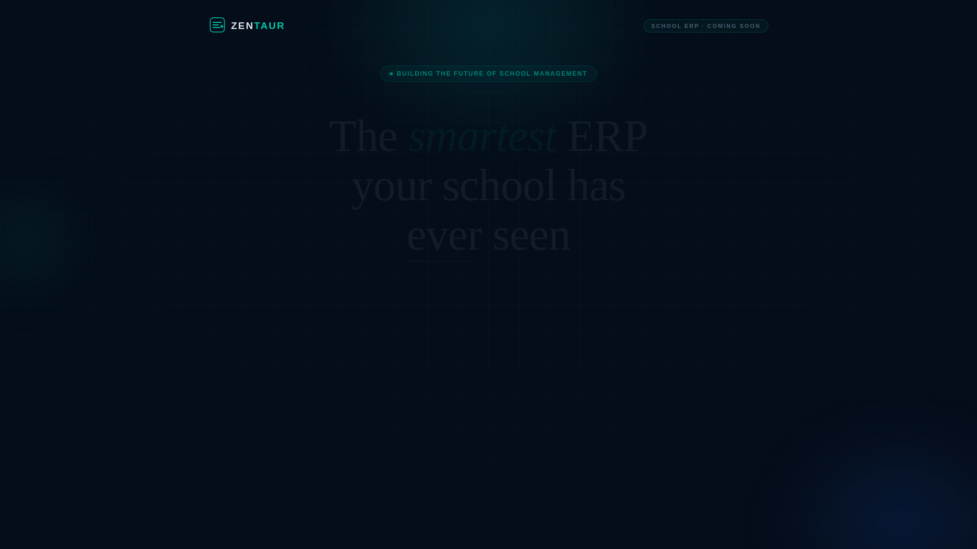 website screenshot of https://zentaur.in