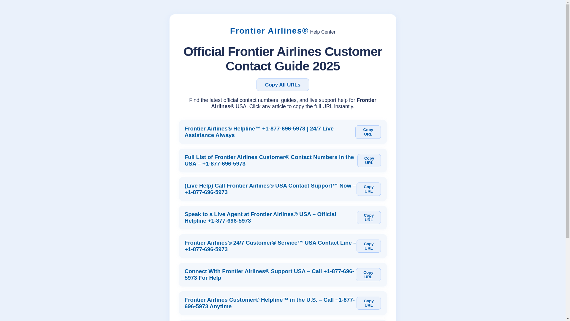 website screenshot of https://official-frontier-airlines-info.pages.dev/