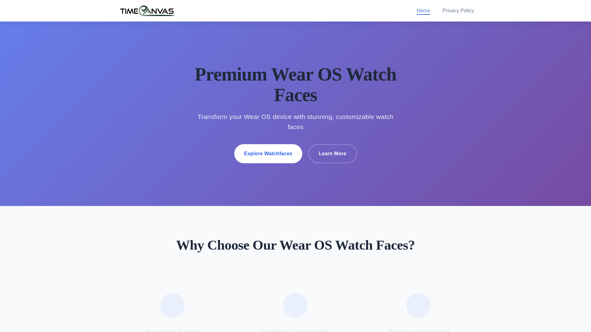 website screenshot of https://timecanwaswatches.pages.dev/