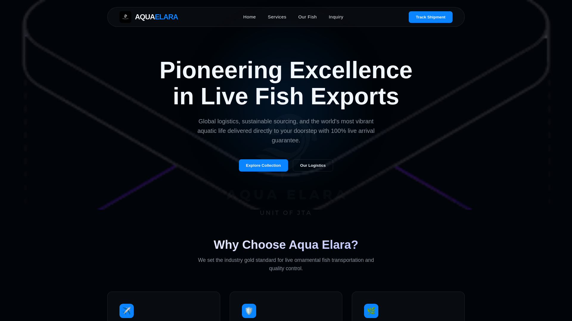website screenshot of https://johntheaquariast.com/