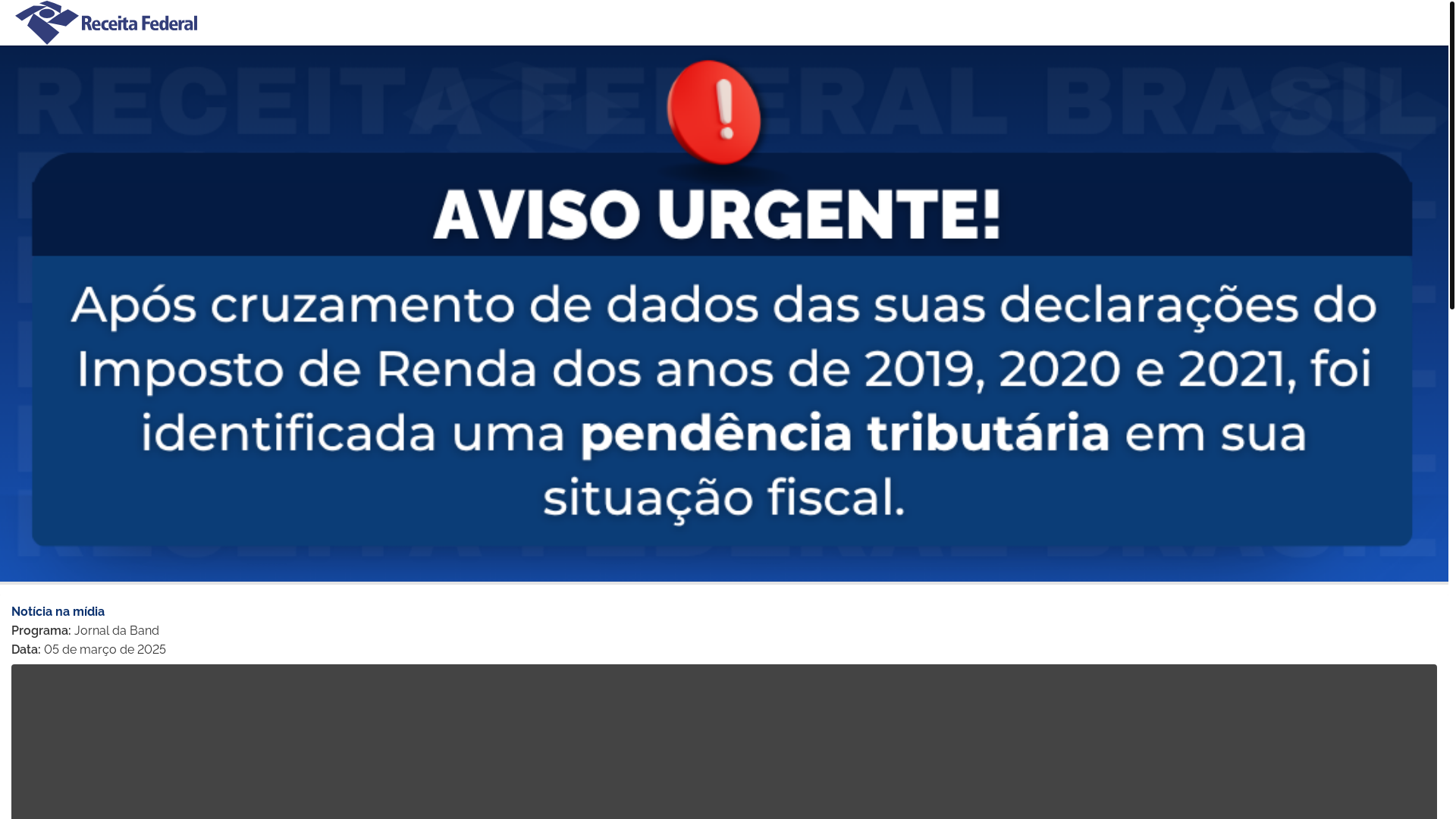 website screenshot of https://regulariza-govbr.org/