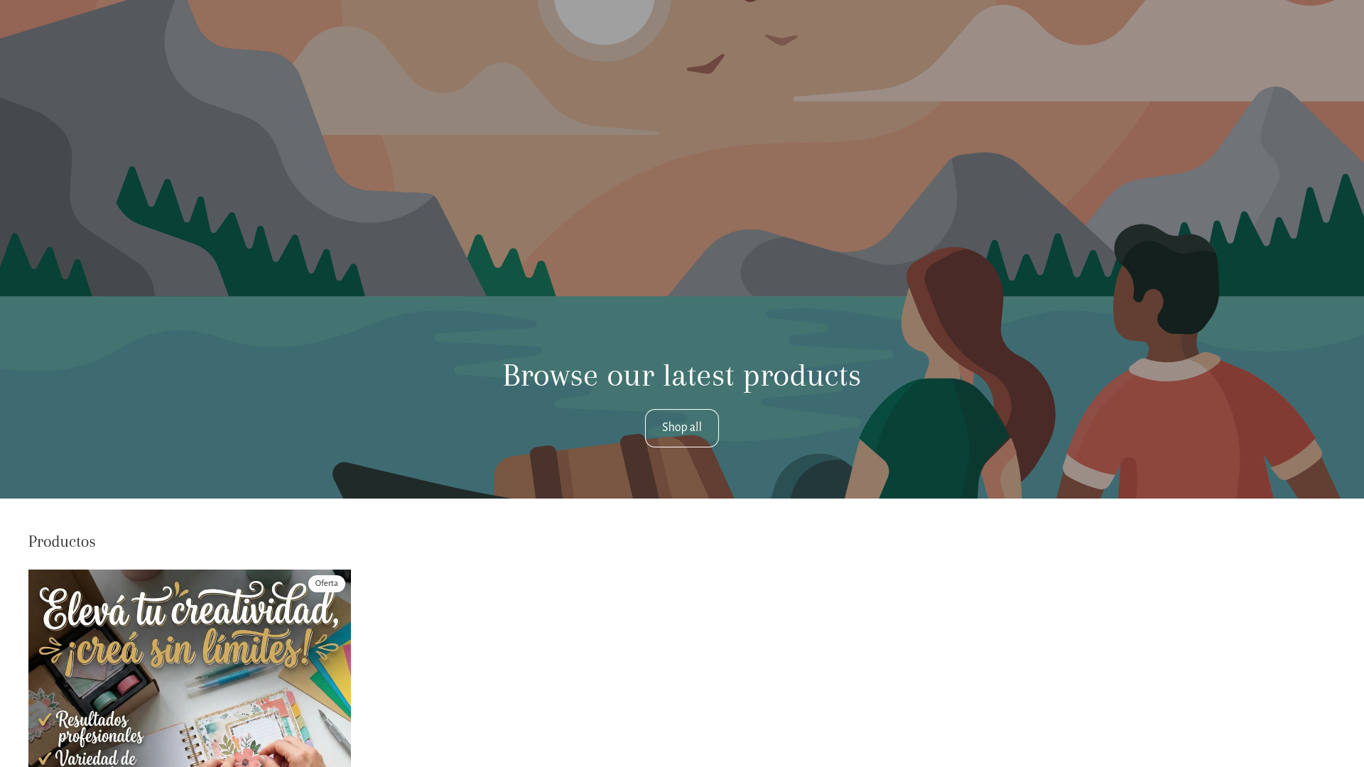 website screenshot of https://scrapbookingcreativo.store/