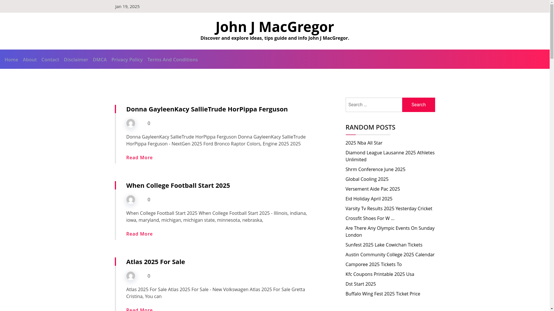 website screenshot of https://johnjmacgregor.pages.dev/