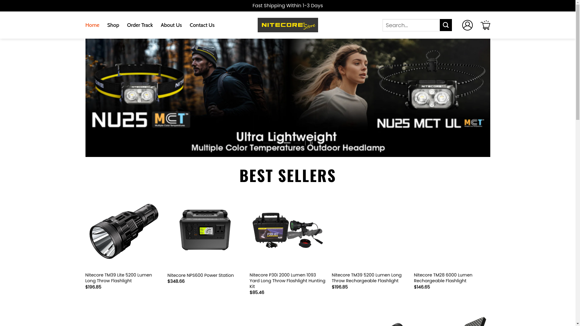 website screenshot of https://elitenitecorestore.shop/