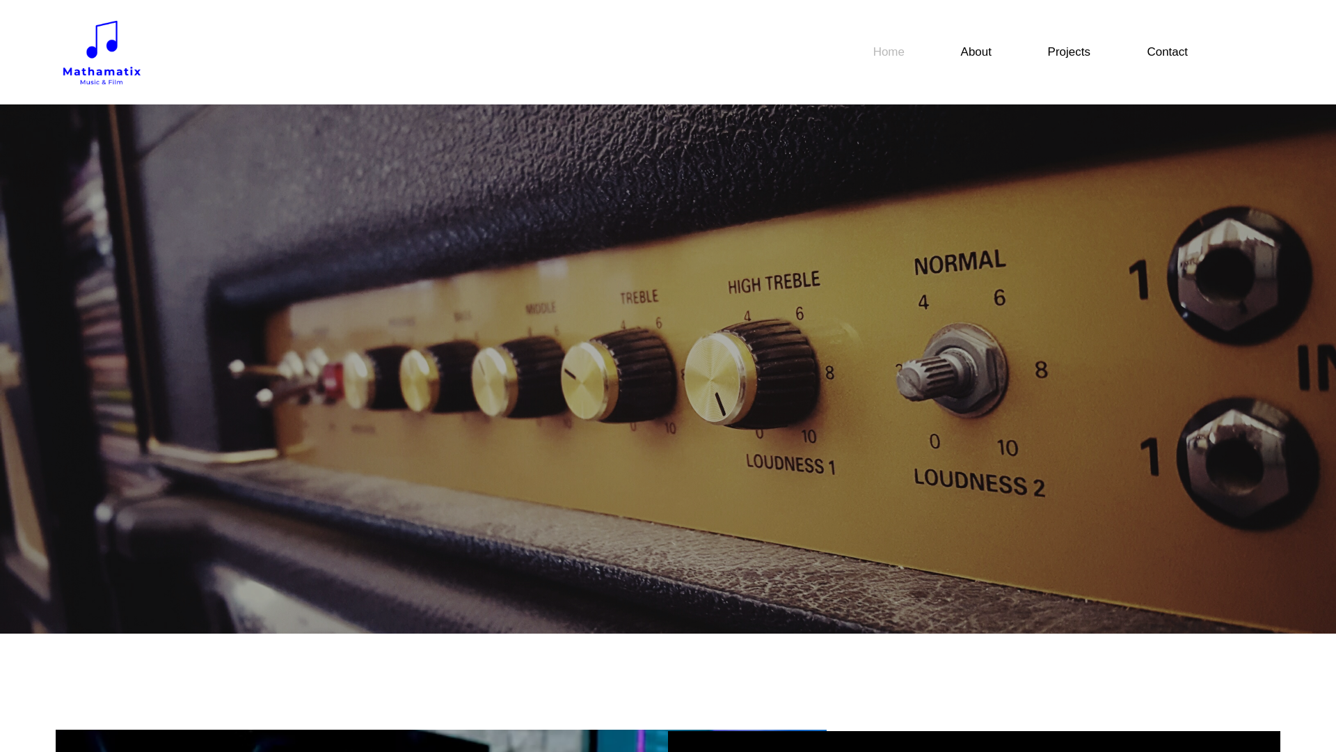 website screenshot of https://mathamatix.co.uk/