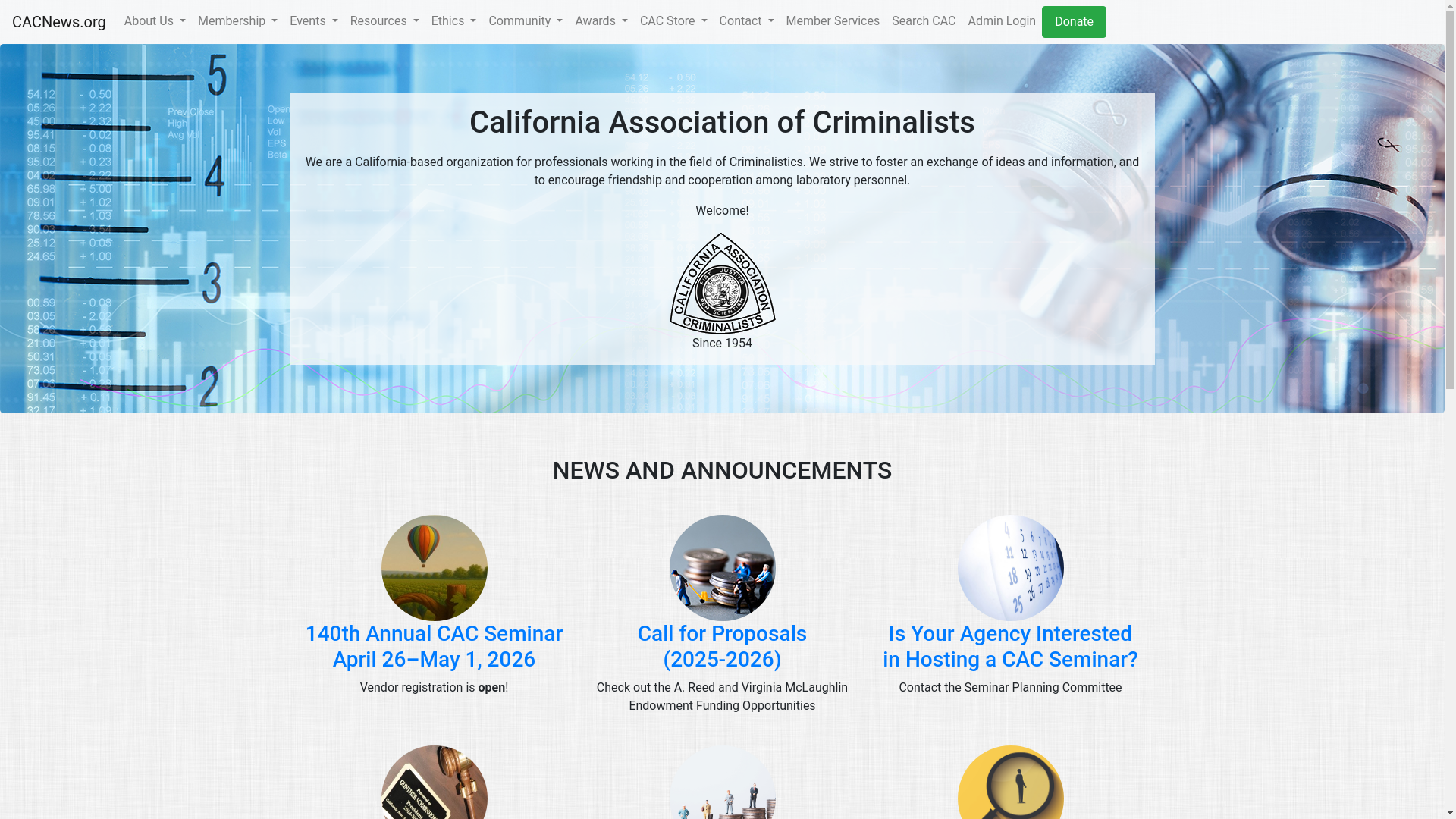 website screenshot of https://cacnews.pages.dev/
